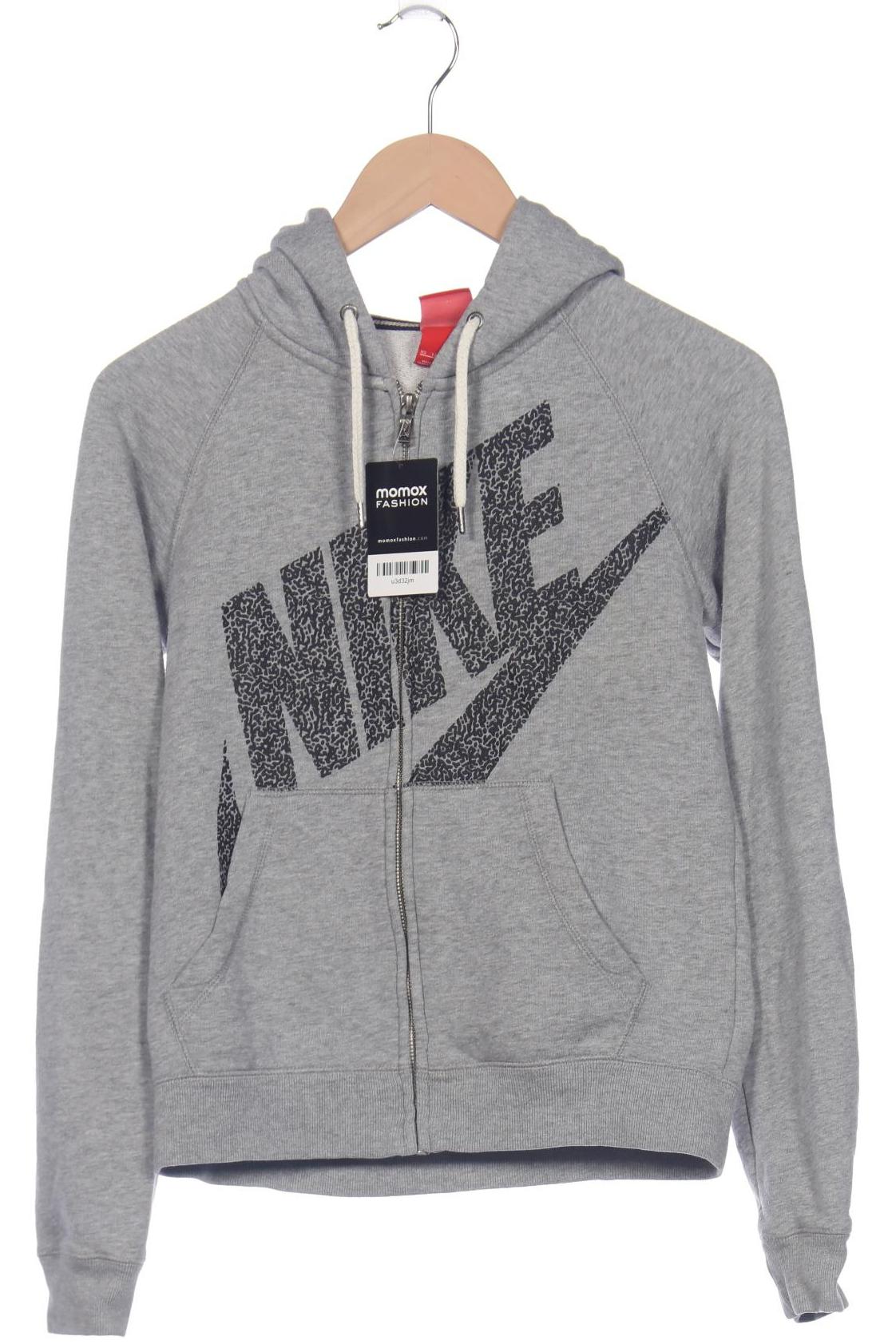

Nike Damen Kapuzenpullover, grau, Gr. 34