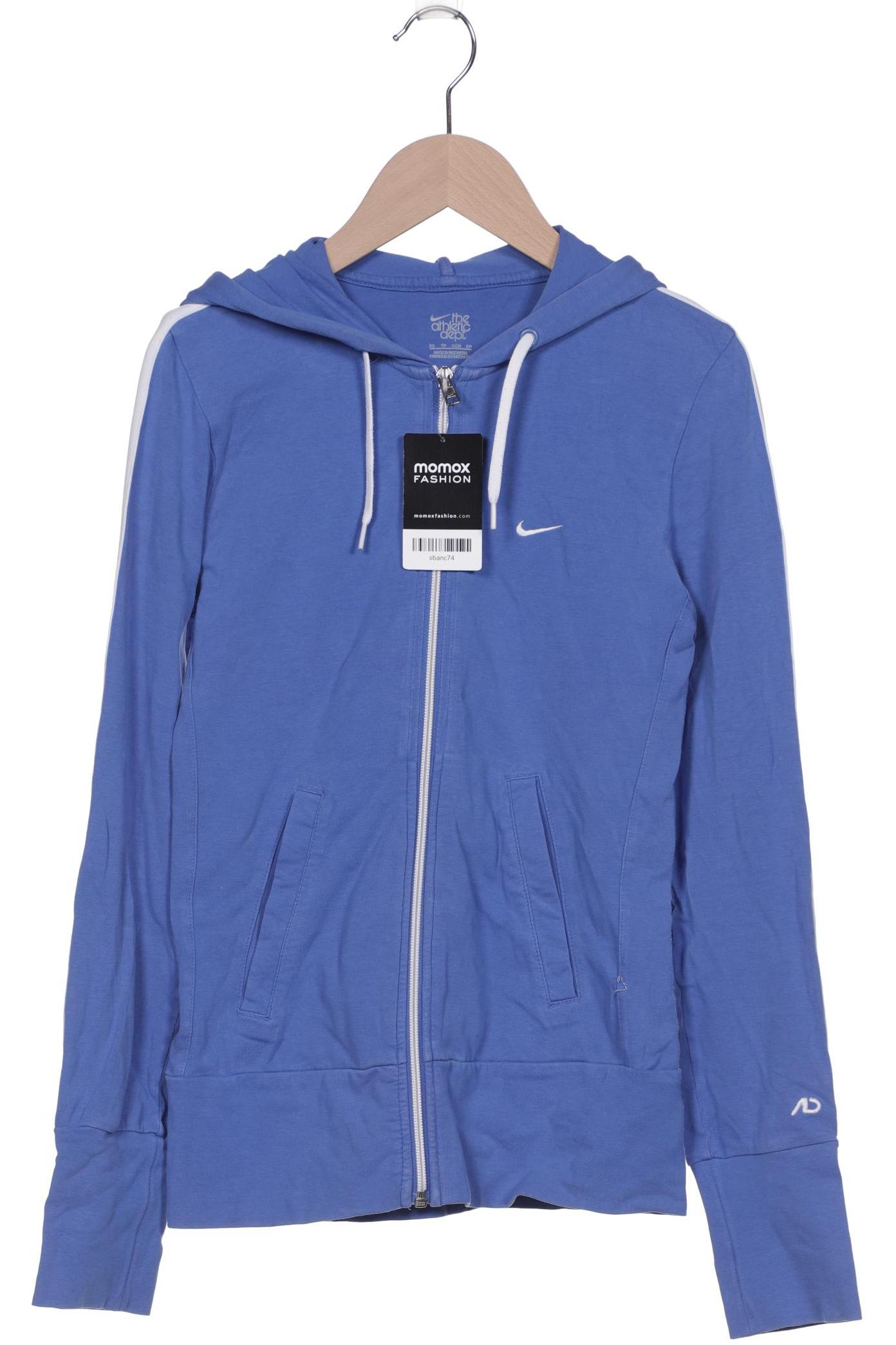 

Nike Damen Kapuzenpullover, blau, Gr. 34