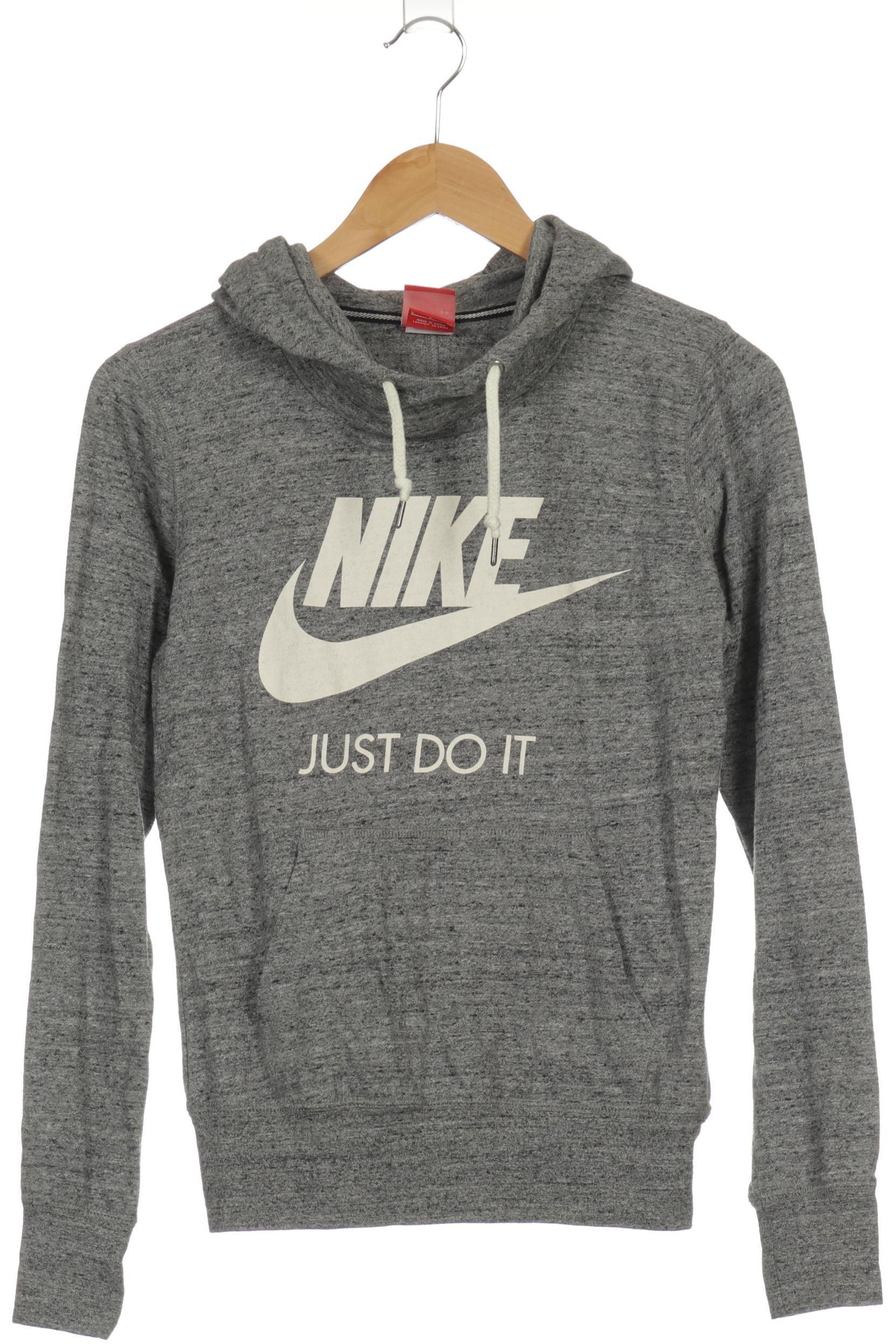 

Nike Damen Kapuzenpullover, grau, Gr.