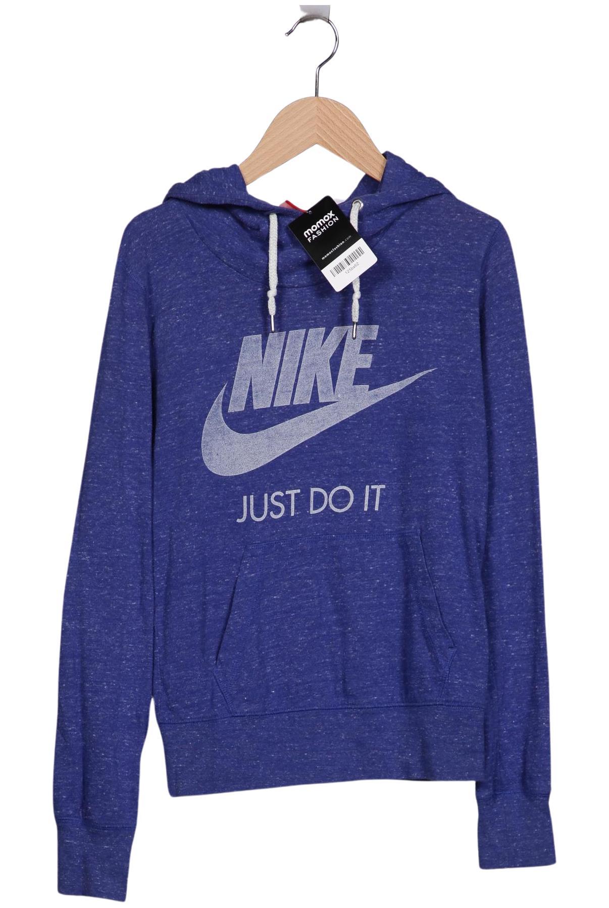 

Nike Damen Kapuzenpullover, blau, Gr. 36