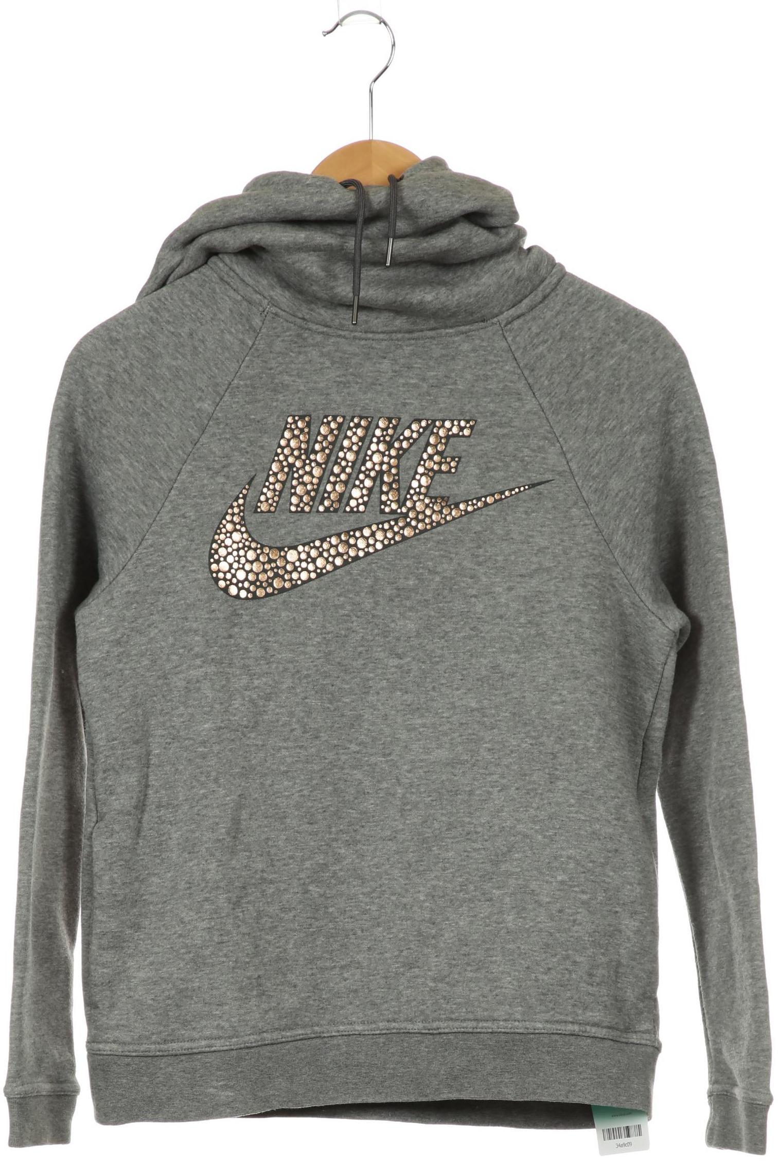 

Nike Damen Kapuzenpullover, grau, Gr.