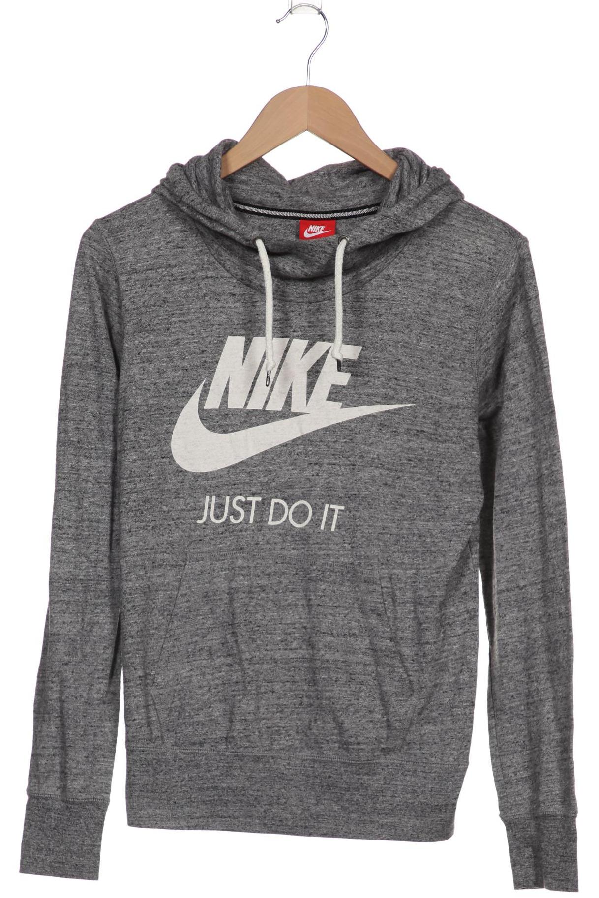 

Nike Damen Kapuzenpullover, grau, Gr. 38