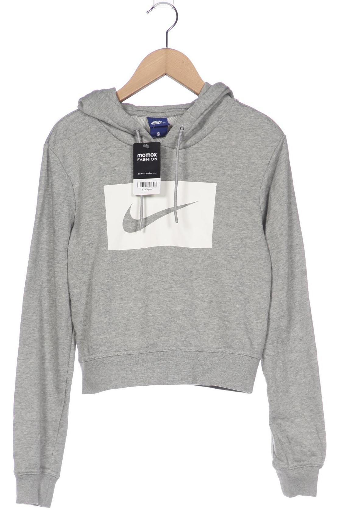 

Nike Damen Kapuzenpullover, grau, Gr. 34