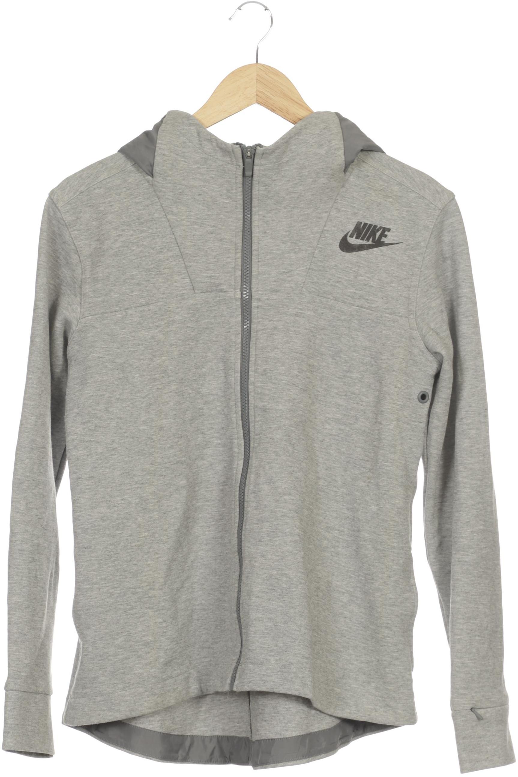 

Nike Damen Kapuzenpullover, grau, Gr.