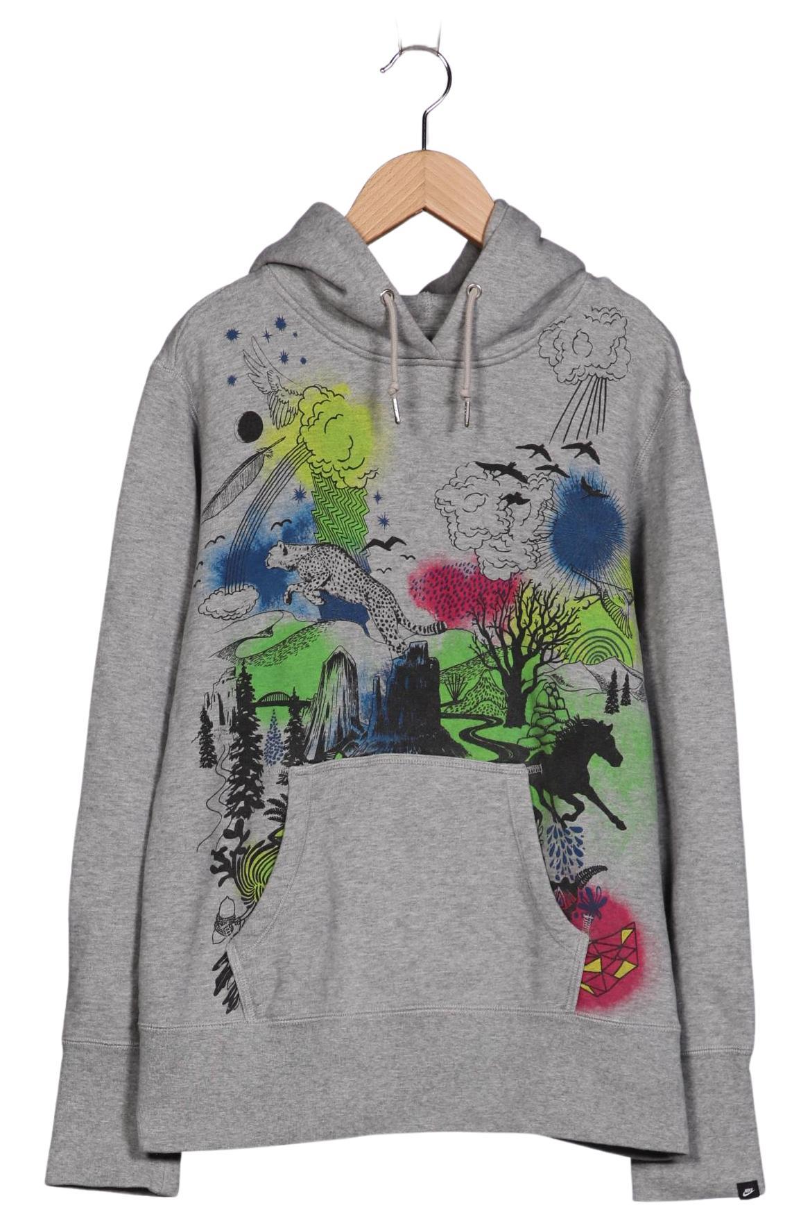 

Nike Damen Kapuzenpullover, grau, Gr. 42