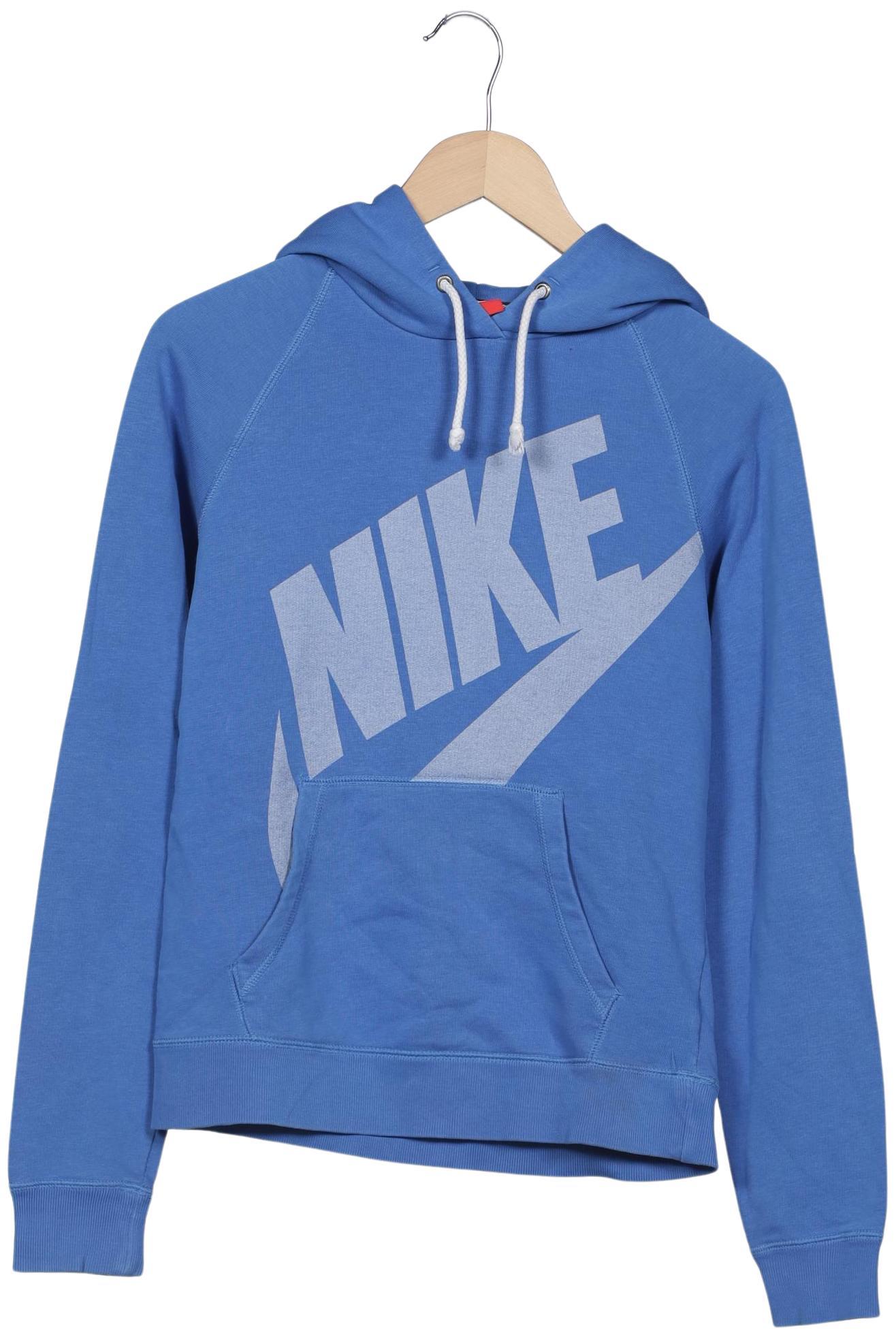 

Nike Damen Kapuzenpullover, blau, Gr. 34