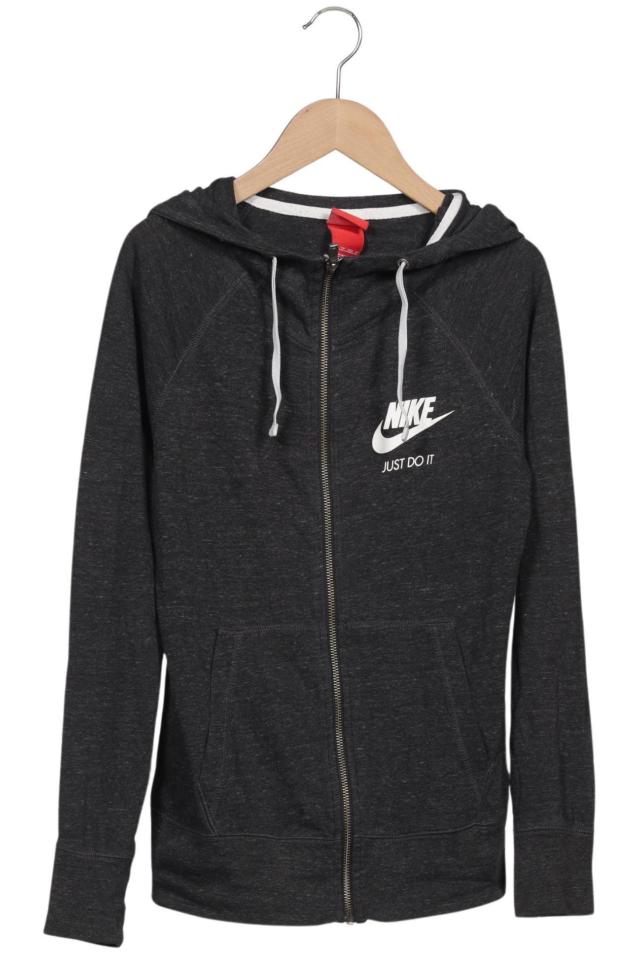 

Nike Damen Kapuzenpullover, grau, Gr. 34