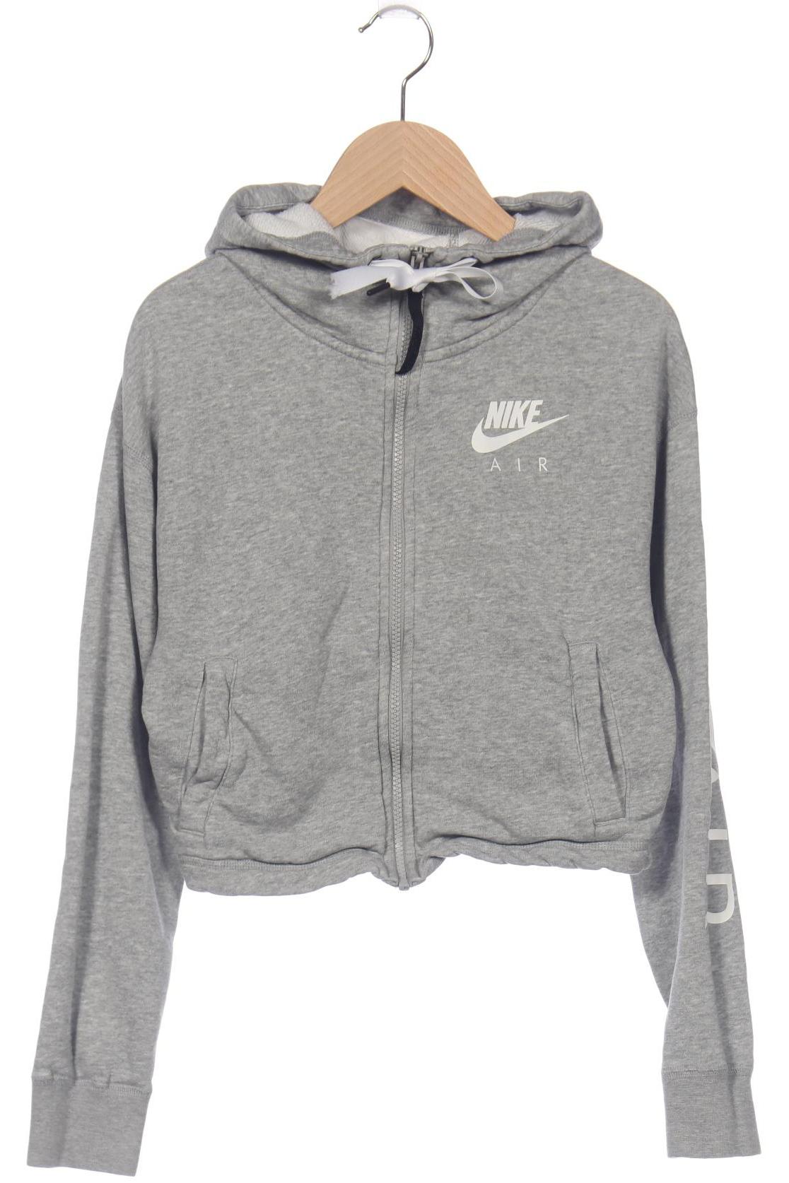 

Nike Damen Kapuzenpullover, grau, Gr. 34