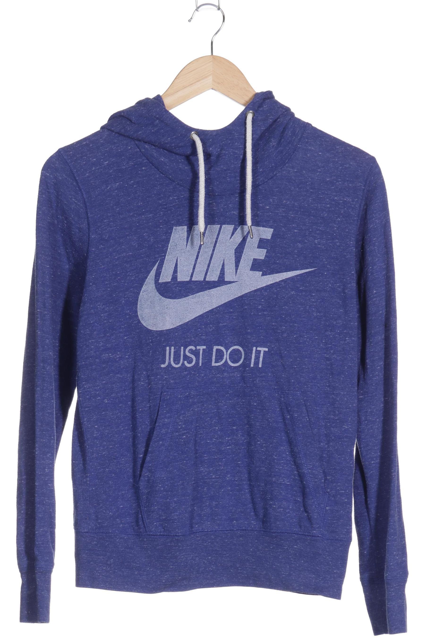 

Nike Damen Kapuzenpullover, blau, Gr.