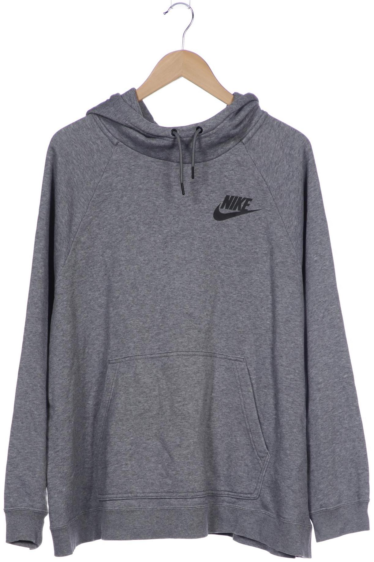 

Nike Damen Kapuzenpullover, grau, Gr. 48