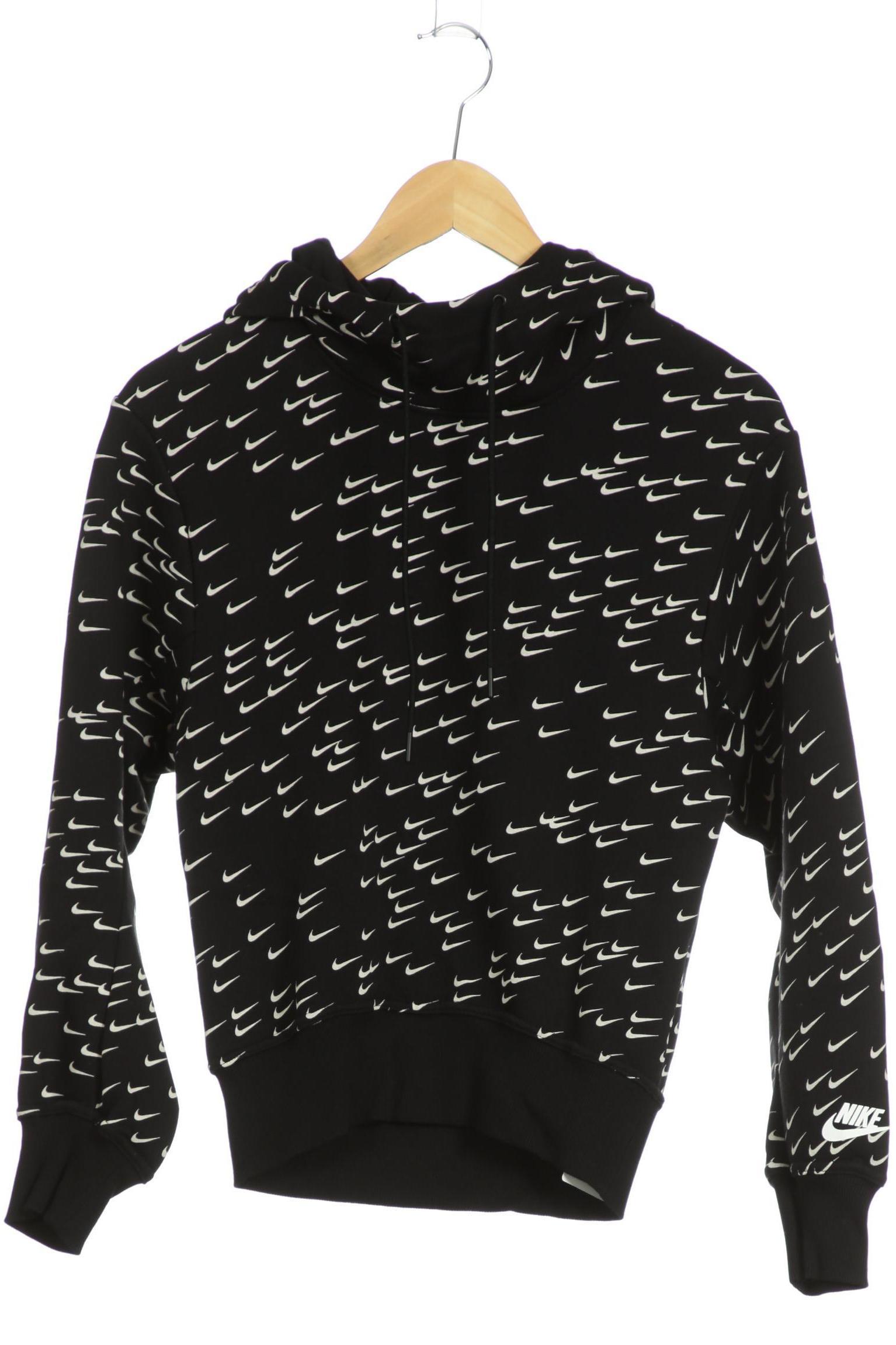 

Nike Damen Kapuzenpullover, schwarz, Gr.