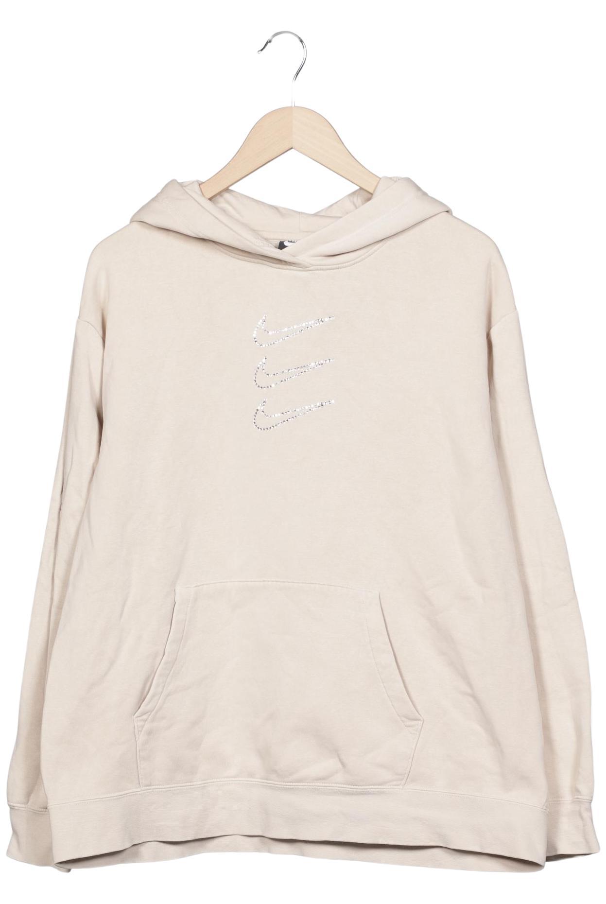 

Nike Damen Kapuzenpullover, beige, Gr. 44