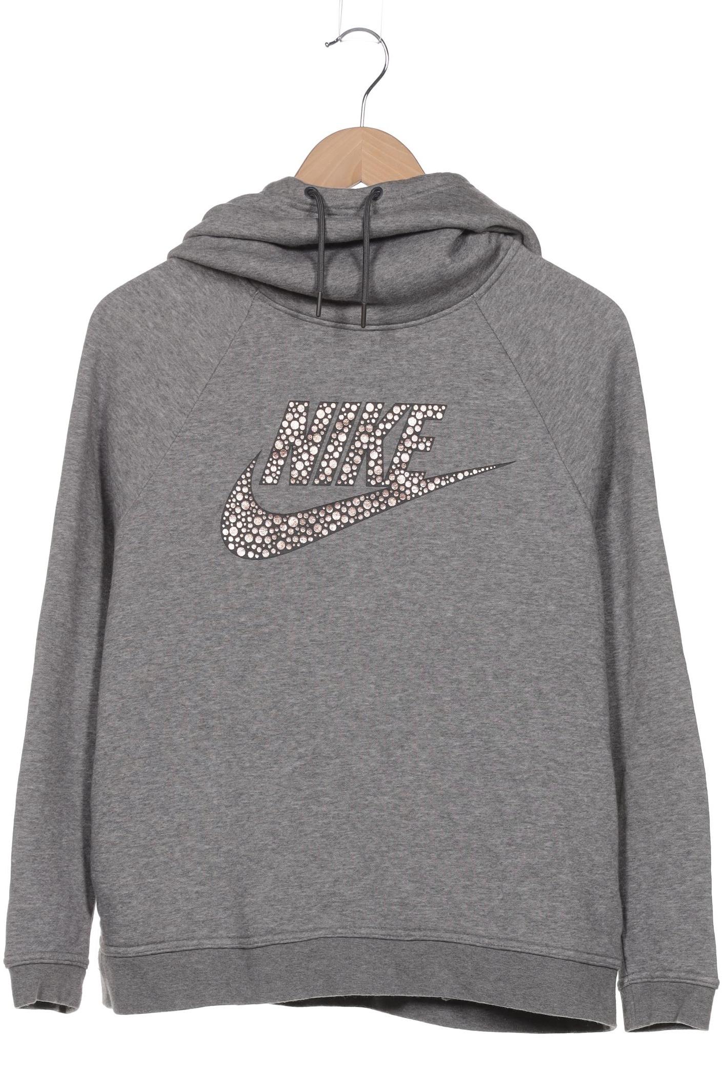 

Nike Damen Kapuzenpullover, grau, Gr. 38