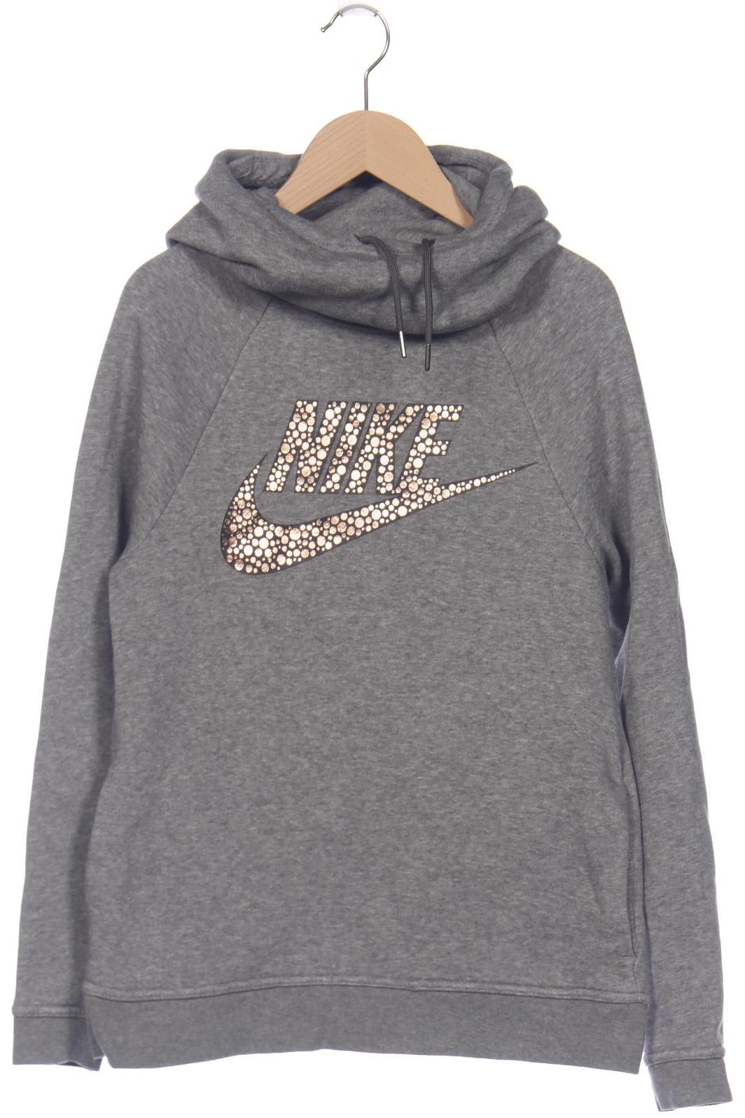 

Nike Damen Kapuzenpullover, grau, Gr. 34