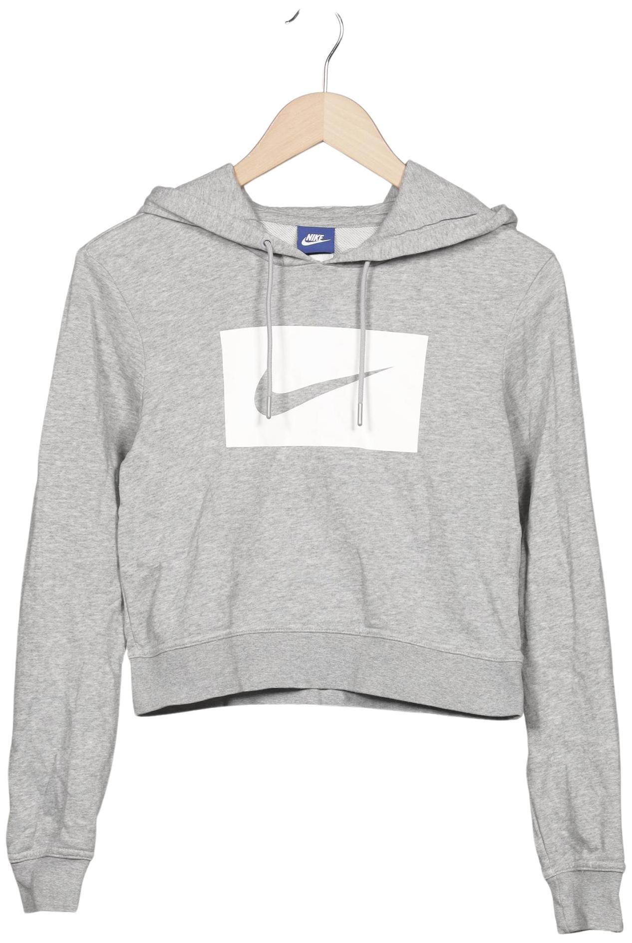 

Nike Damen Kapuzenpullover, grau, Gr. 34