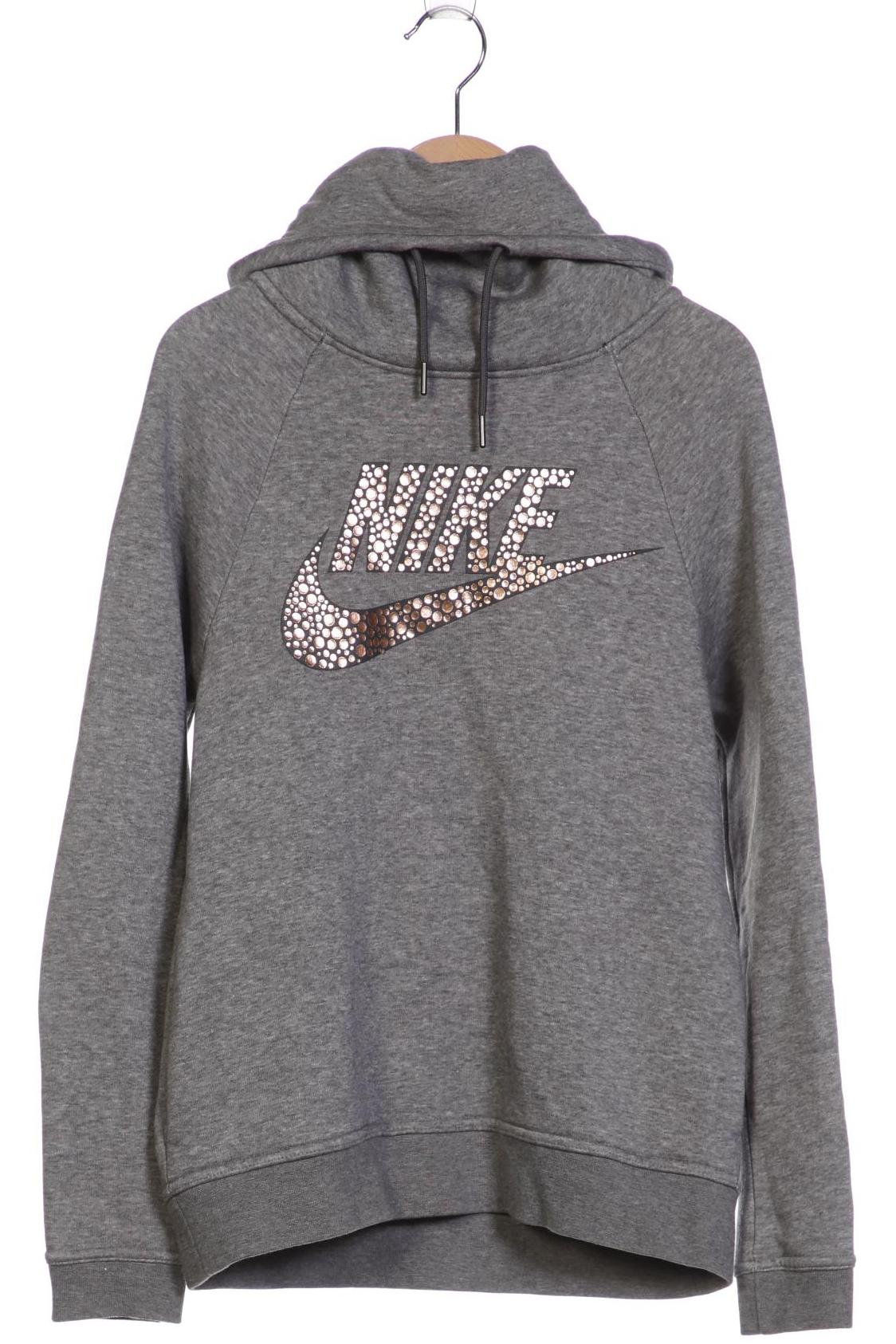 

Nike Damen Kapuzenpullover, grau, Gr. 34