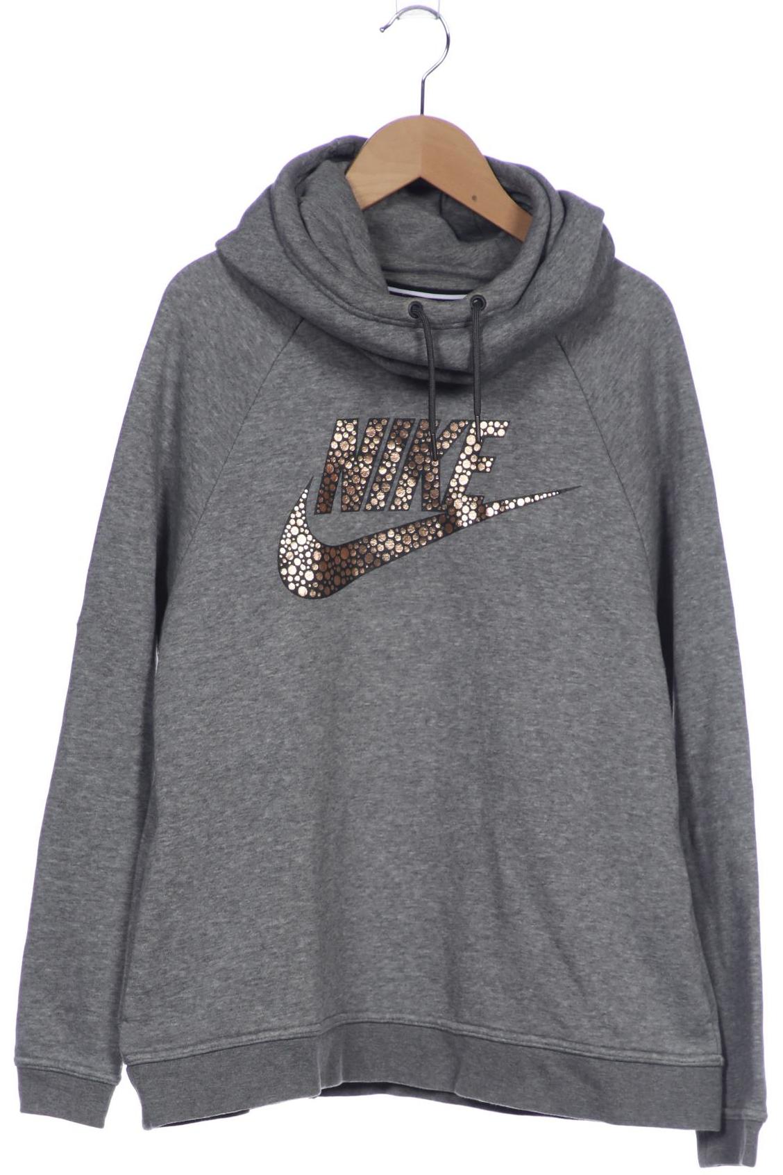

Nike Damen Kapuzenpullover, grau, Gr. 38
