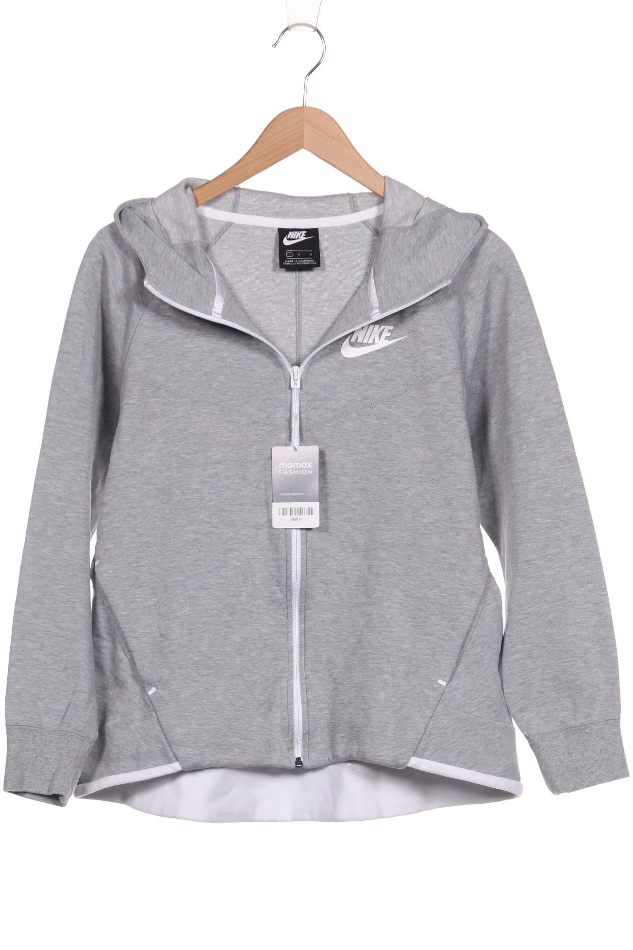 

Nike Damen Kapuzenpullover, grau, Gr. 42