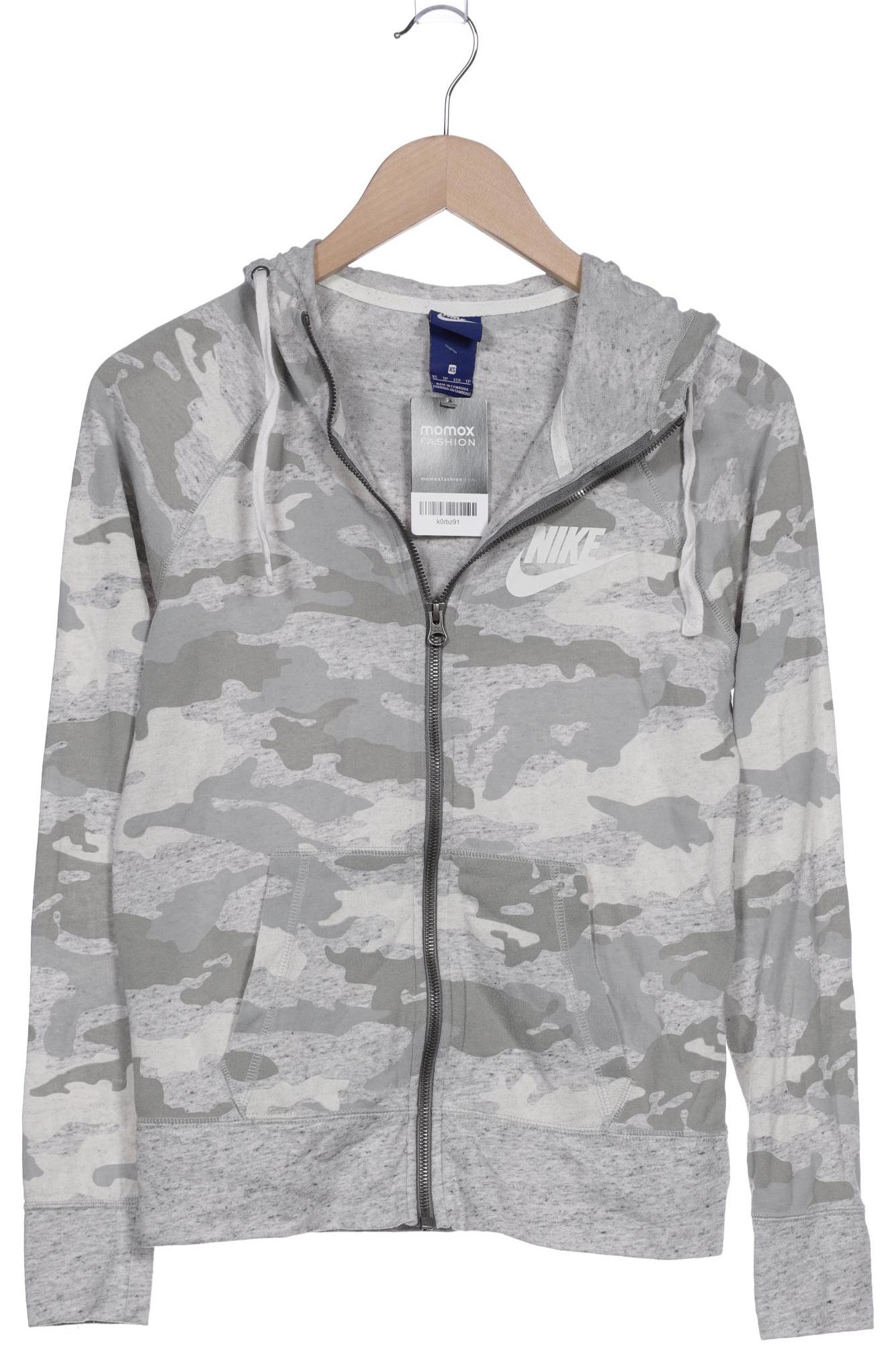 

Nike Damen Kapuzenpullover, grau, Gr. 34