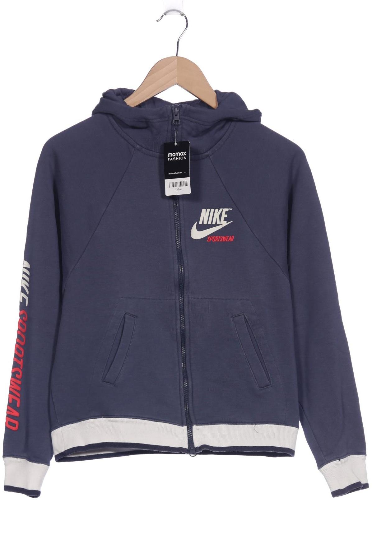 

Nike Damen Kapuzenpullover, blau, Gr. 34