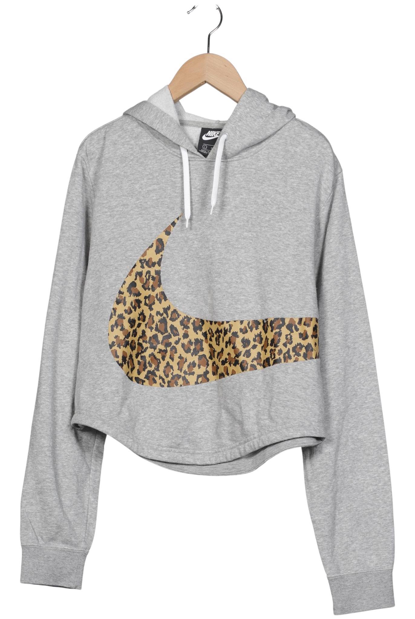 

Nike Damen Kapuzenpullover, grau, Gr. 42
