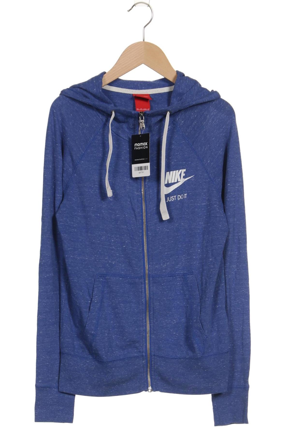 

Nike Damen Kapuzenpullover, blau, Gr. 34