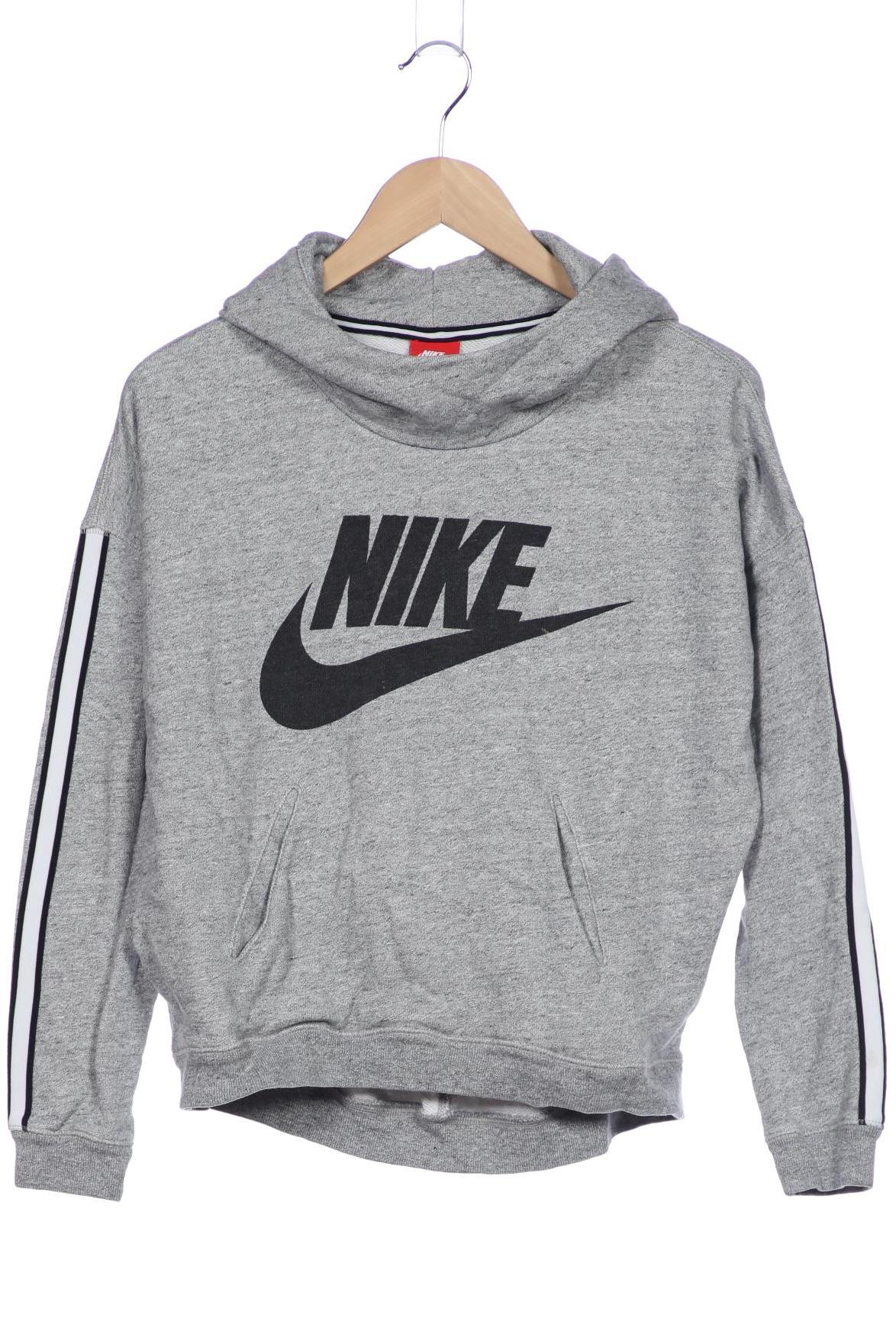 

Nike Damen Kapuzenpullover, grau, Gr. 34