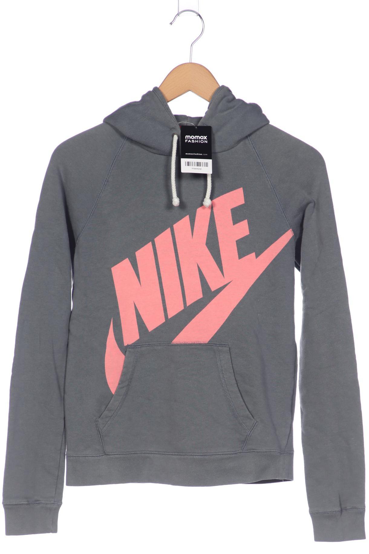 

Nike Damen Kapuzenpullover, grau, Gr. 34