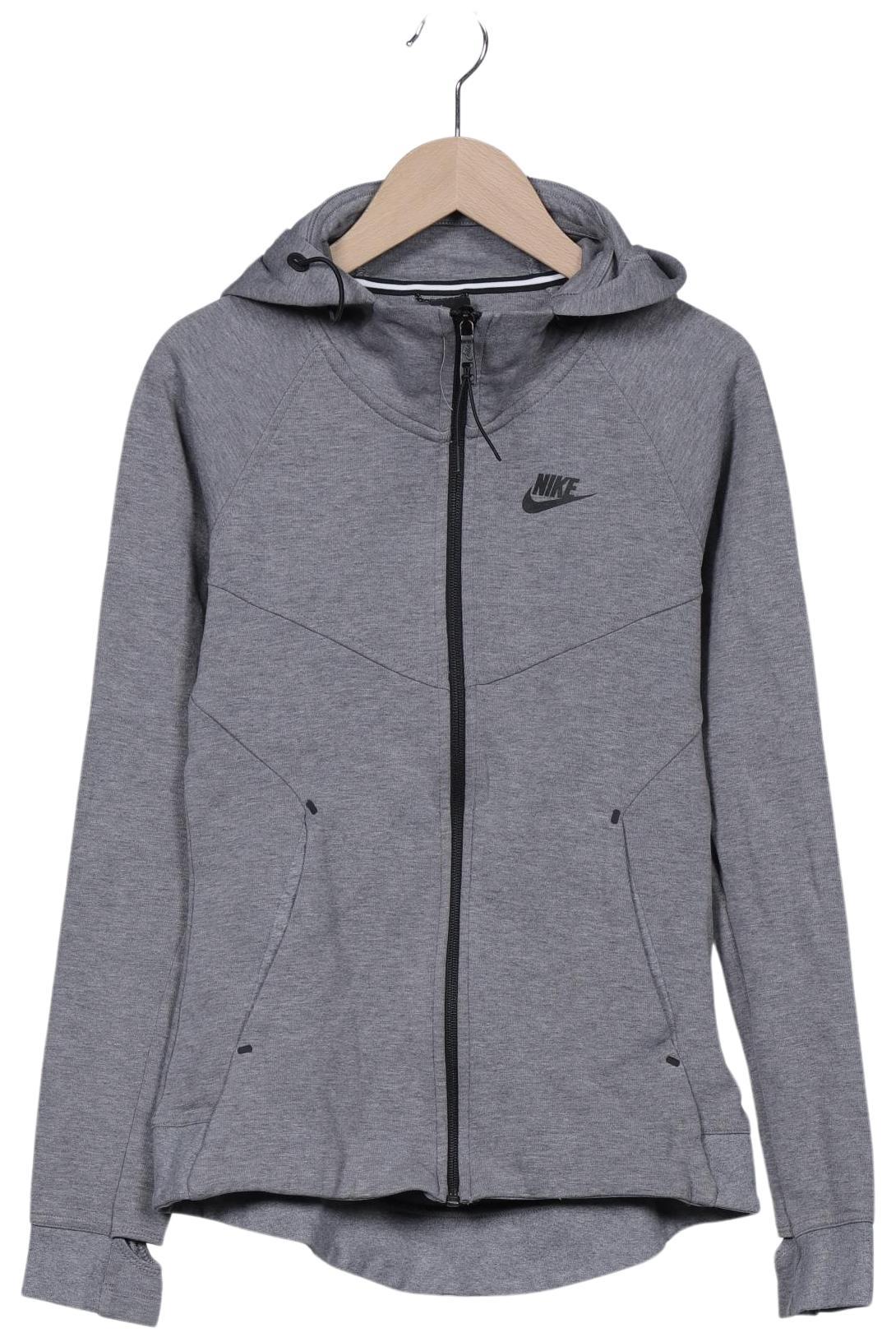 

Nike Damen Kapuzenpullover, grau, Gr. 34