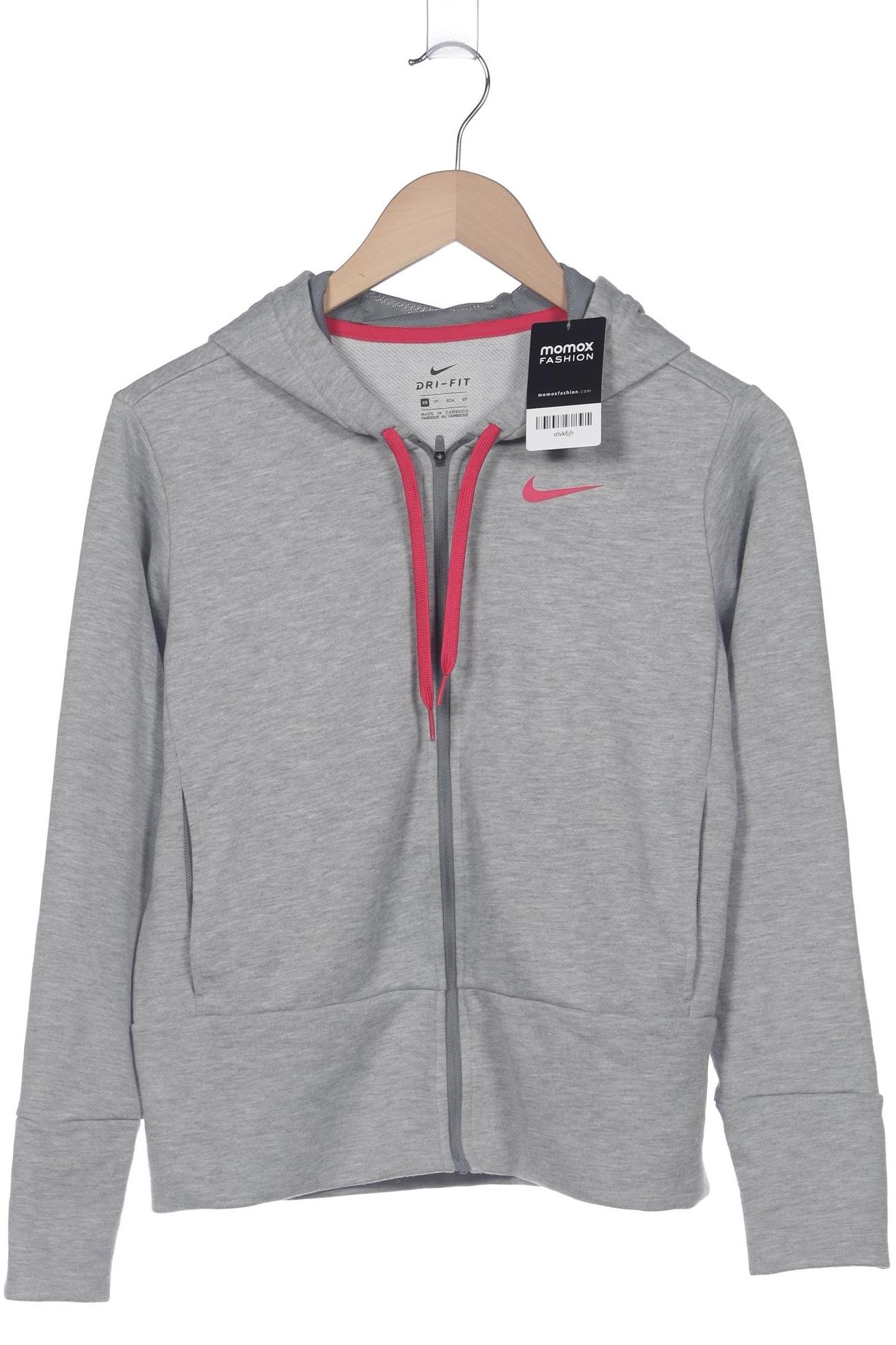 

Nike Damen Kapuzenpullover, grau, Gr. 34
