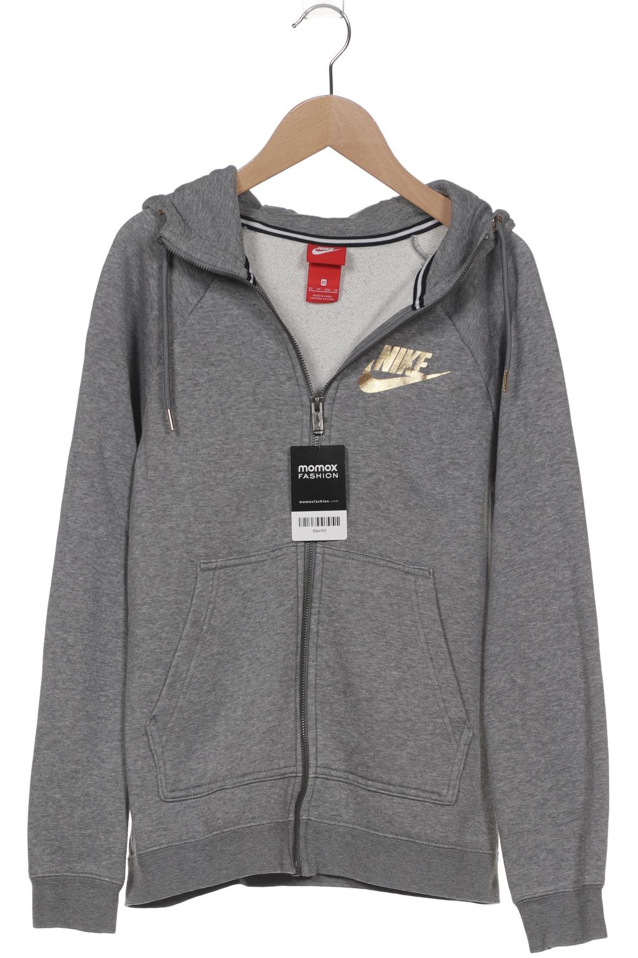 

Nike Damen Kapuzenpullover, grau, Gr. 34