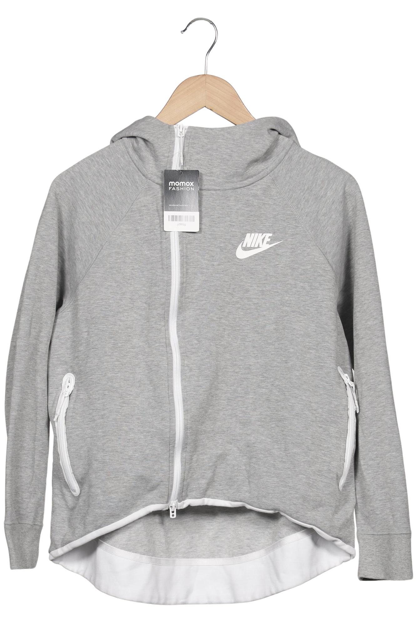 

Nike Damen Kapuzenpullover, grau, Gr. 38