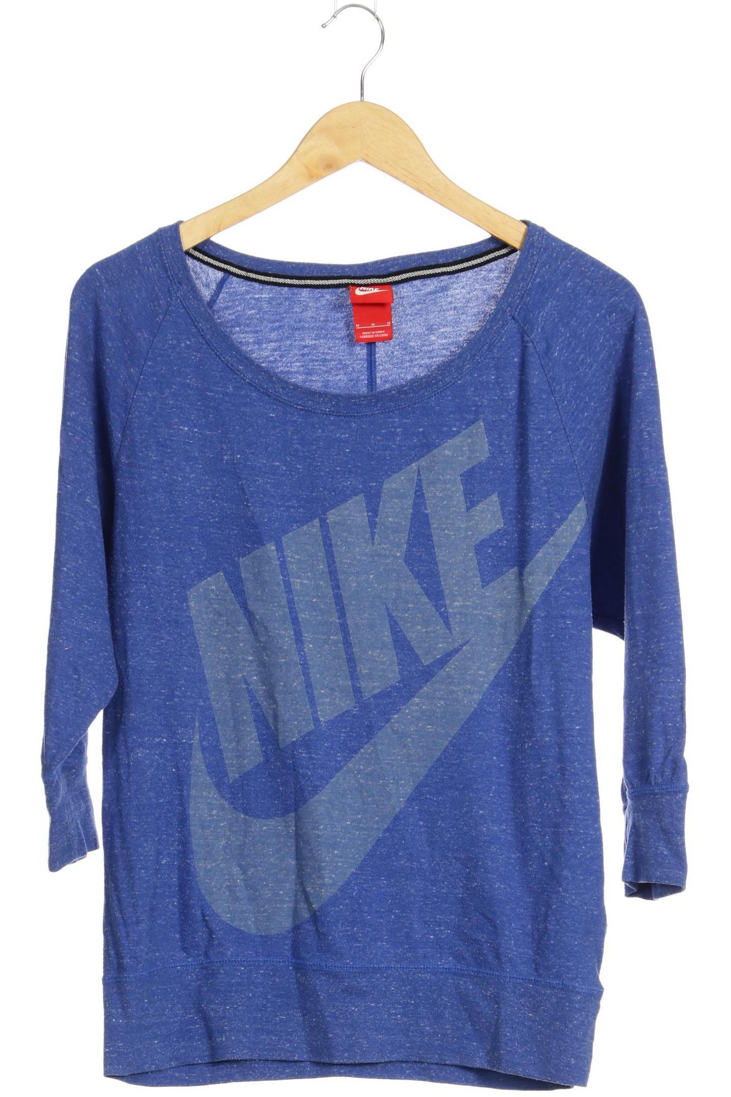 

Nike Damen Langarmshirt, blau, Gr.