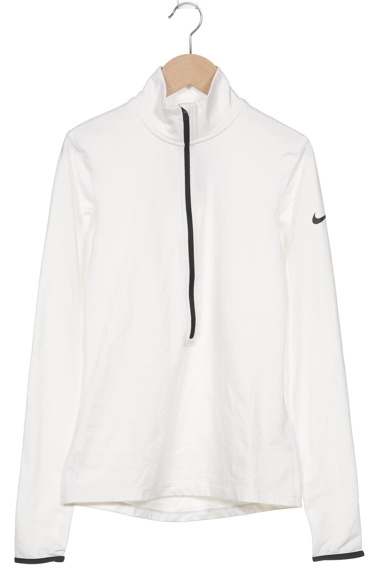 

Nike Damen Langarmshirt, weiß, Gr. 36