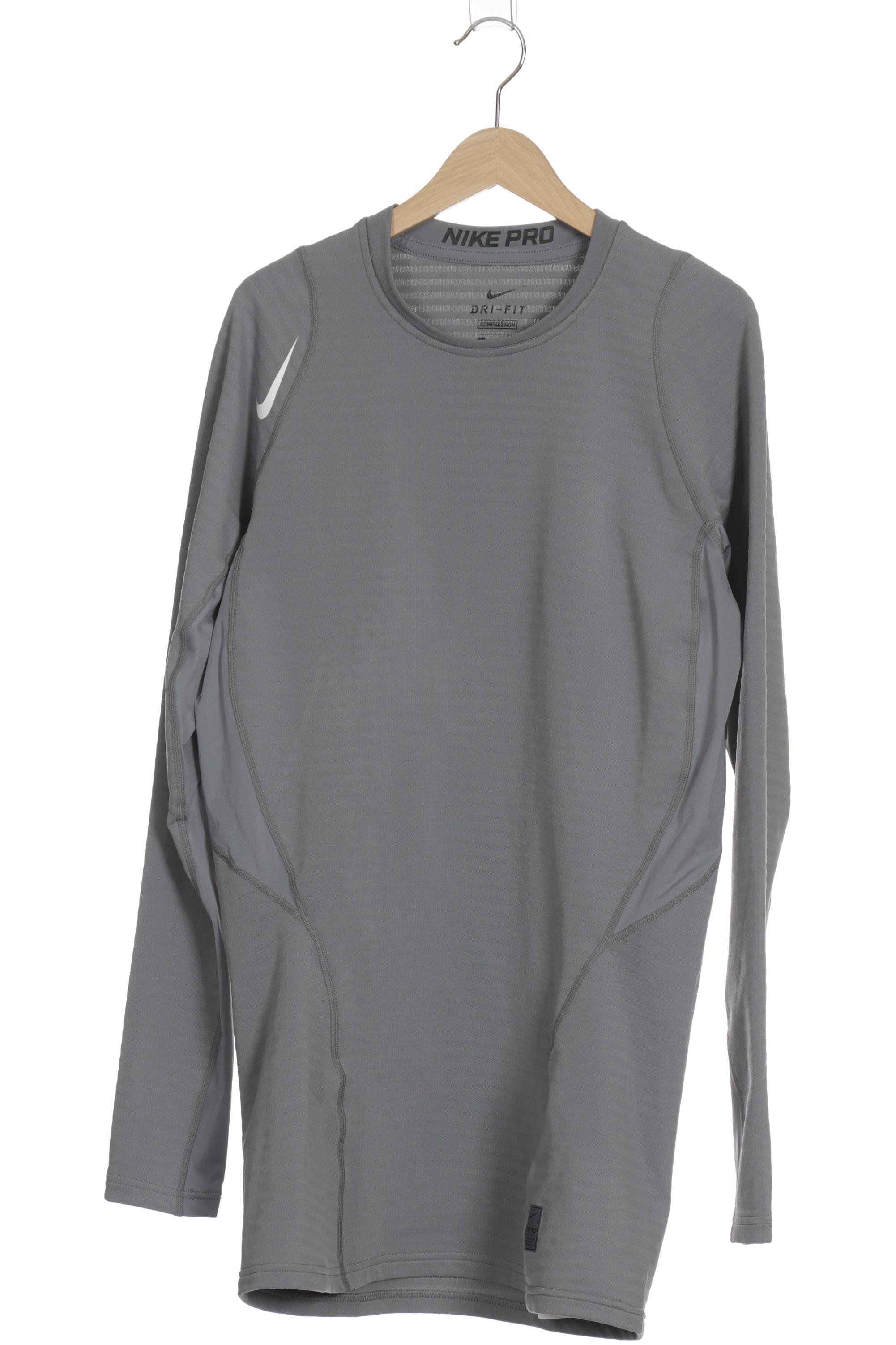 

Nike Damen Langarmshirt, grau, Gr.