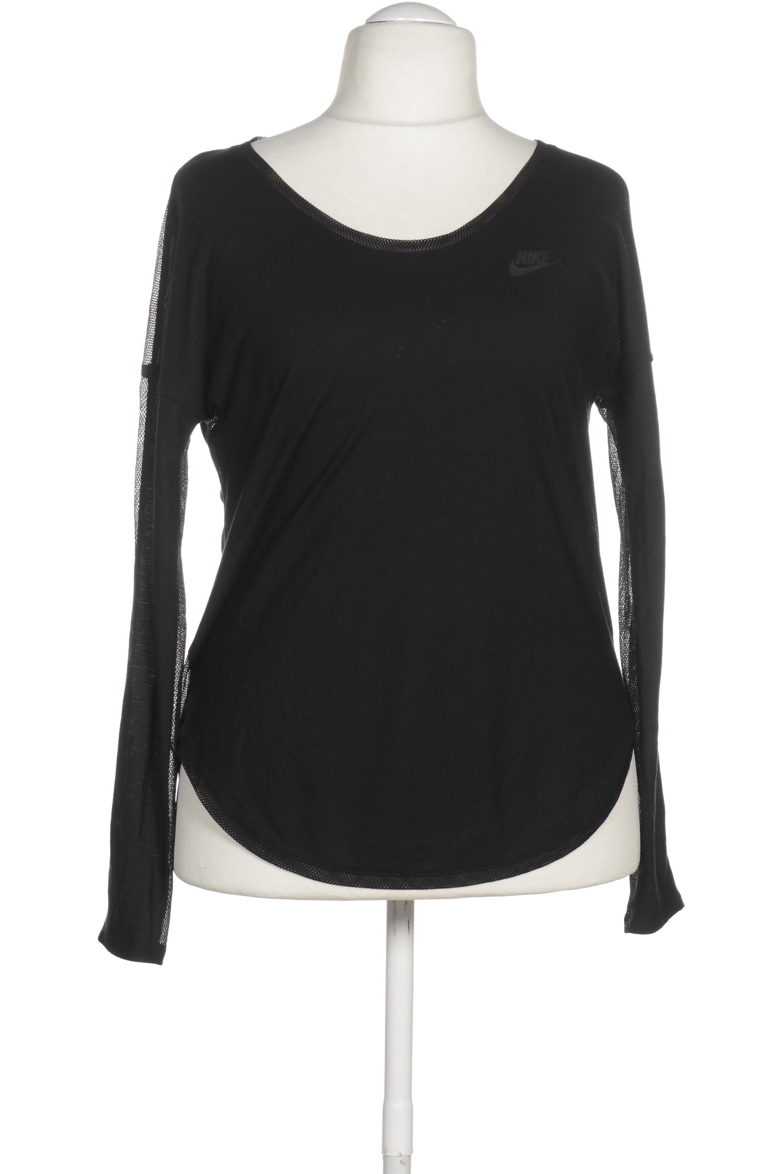 

Nike Damen Langarmshirt, schwarz, Gr.