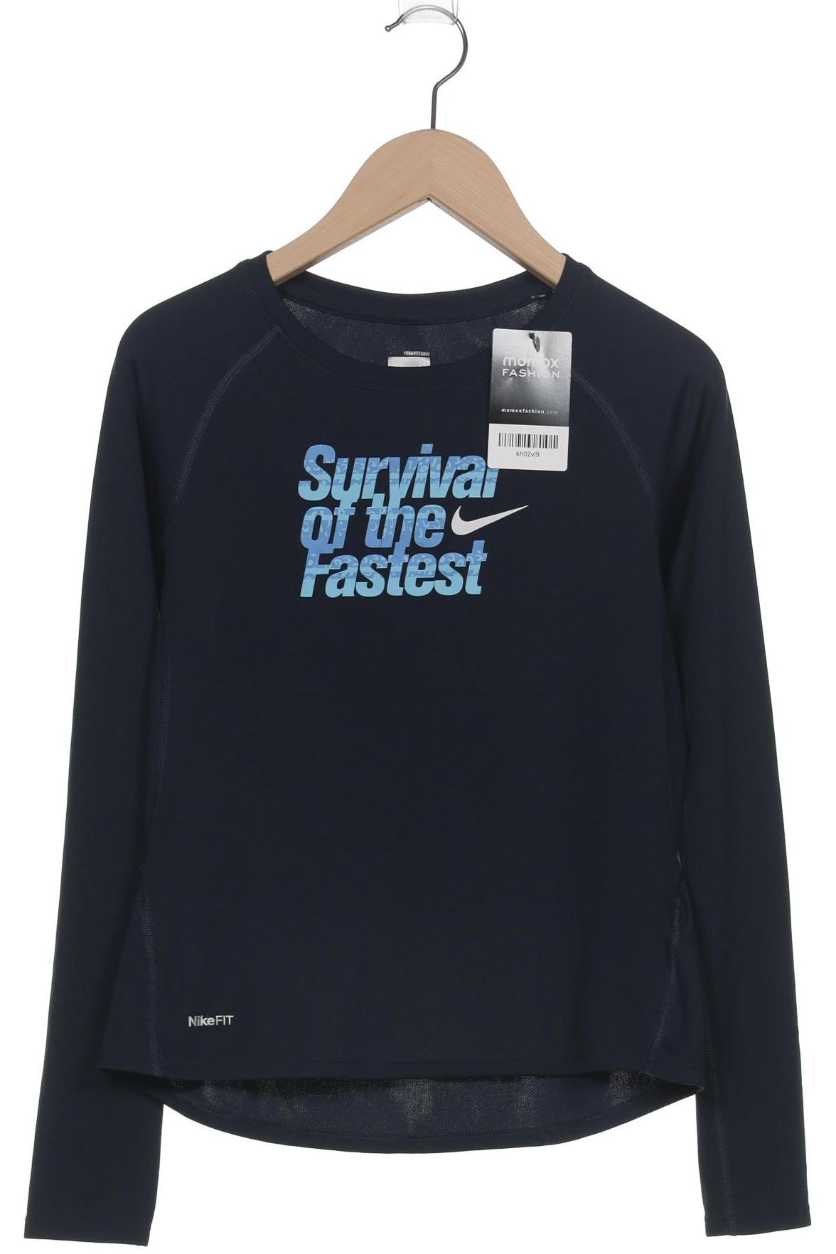 

Nike Damen Langarmshirt, marineblau, Gr. 36