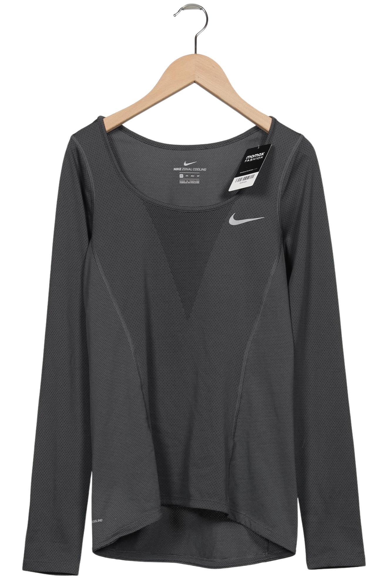 

Nike Damen Langarmshirt, grau, Gr. 34