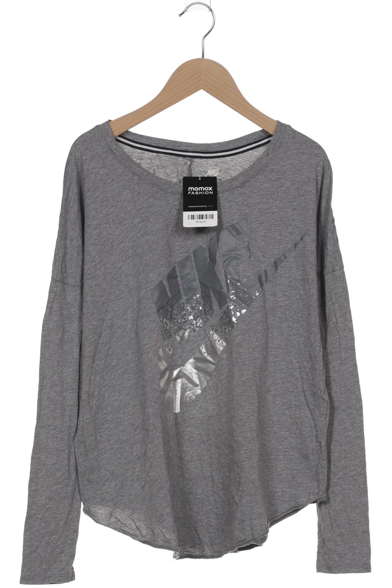 

Nike Damen Langarmshirt, grau, Gr. 42