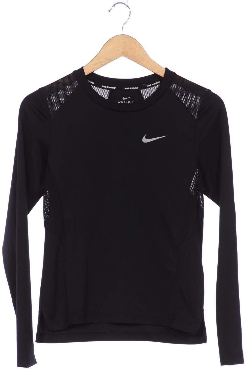 

Nike Damen Langarmshirt, schwarz, Gr. 34