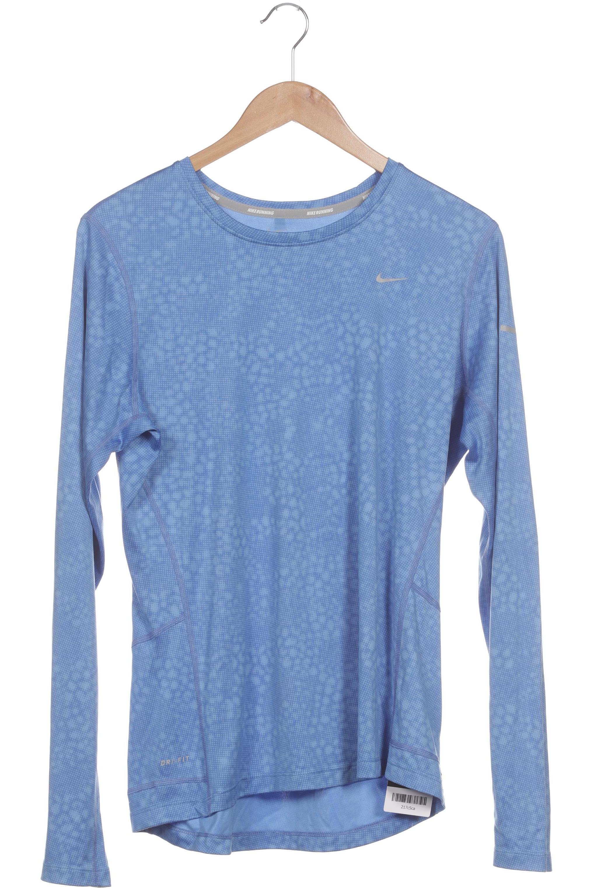 

Nike Damen Langarmshirt, blau, Gr. 42