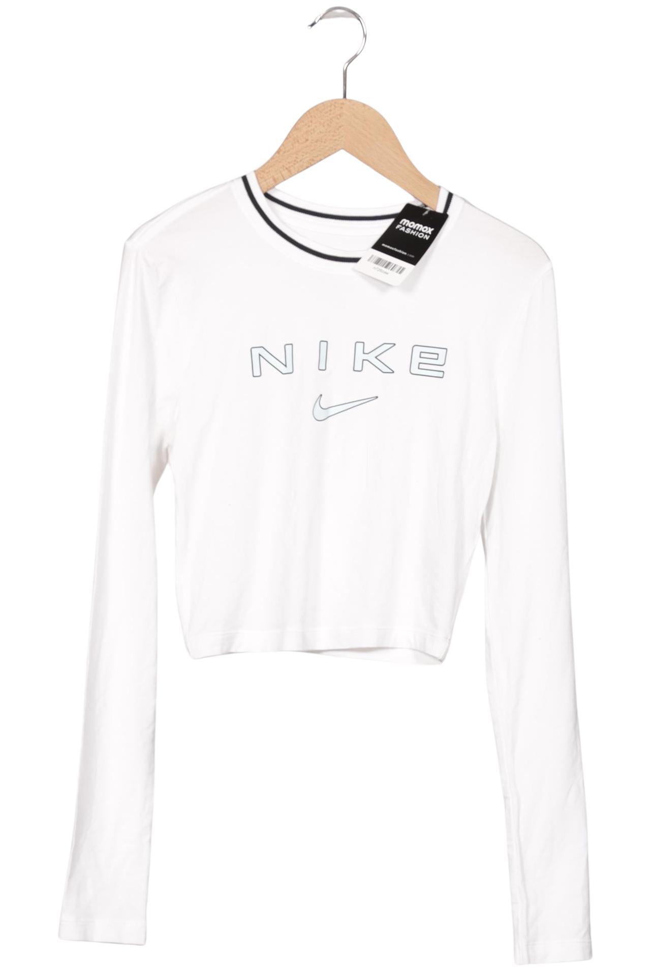 

Nike Damen Langarmshirt, weiß, Gr. 34