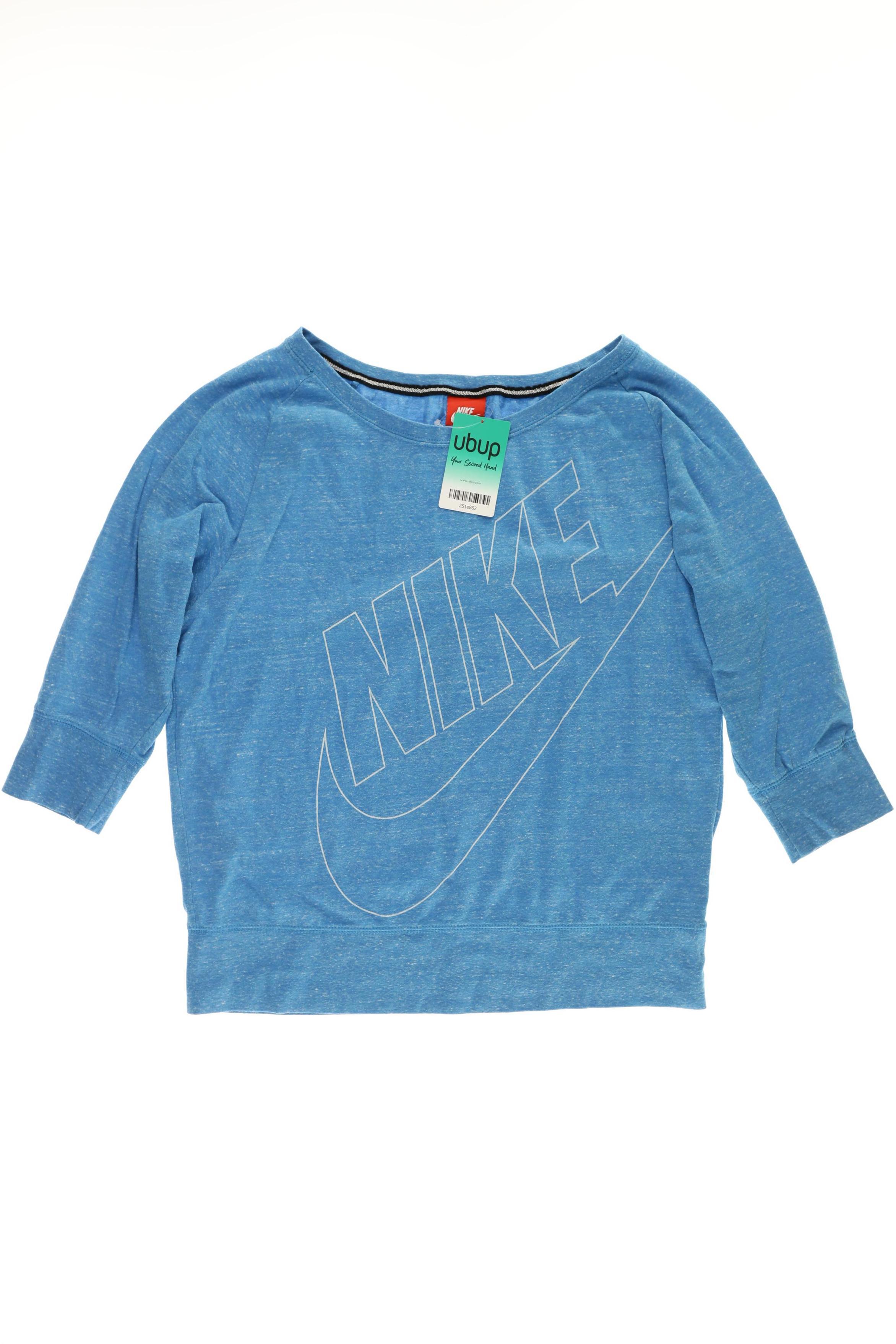 

Nike Damen Langarmshirt, blau, Gr.