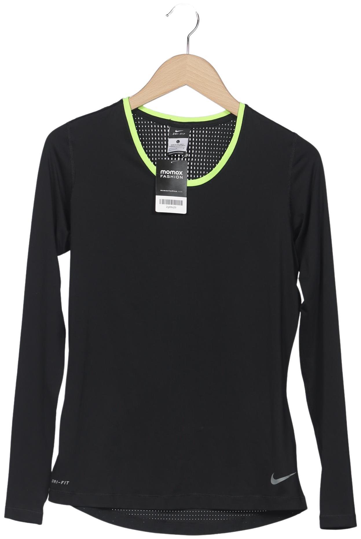 

Nike Damen Langarmshirt, neon, Gr. 42