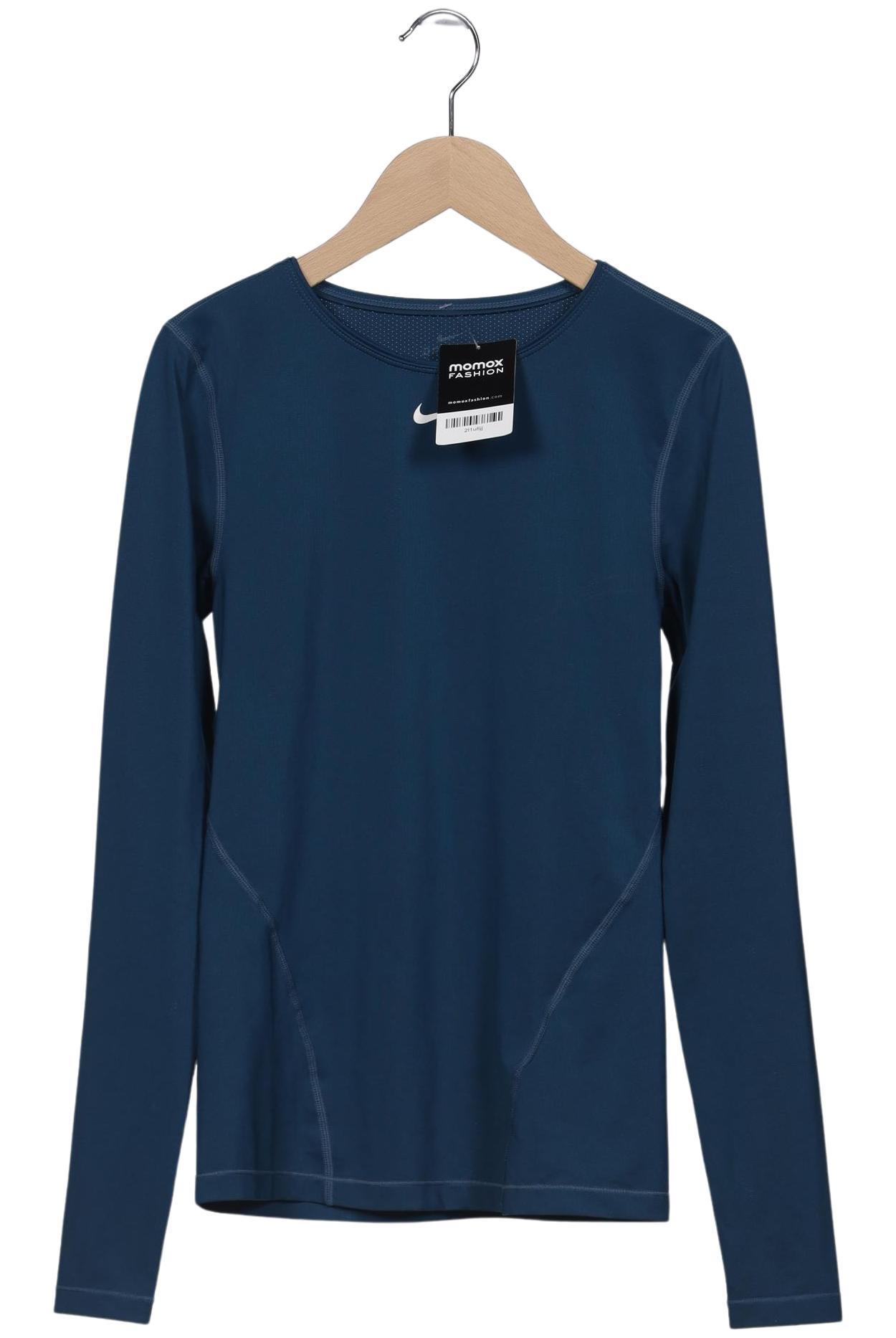 

Nike Damen Langarmshirt, blau, Gr. 34