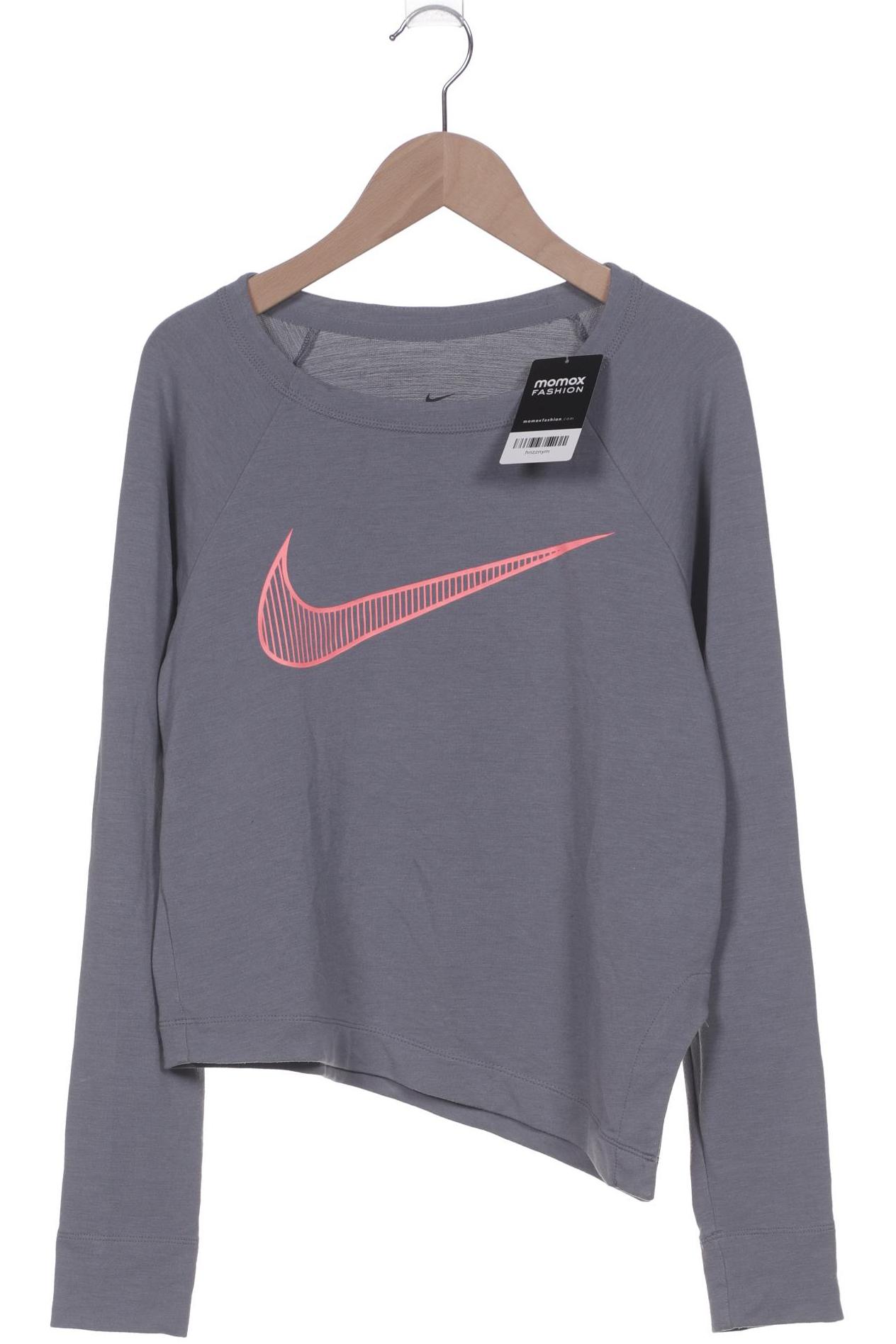 

Nike Damen Langarmshirt, grau, Gr. 36
