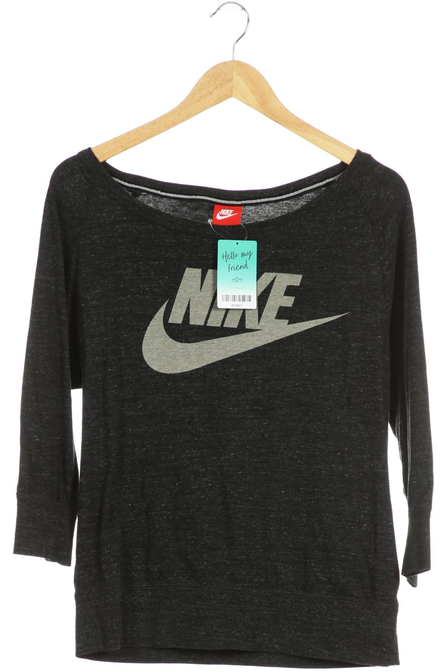 

Nike Damen Langarmshirt, schwarz, Gr.