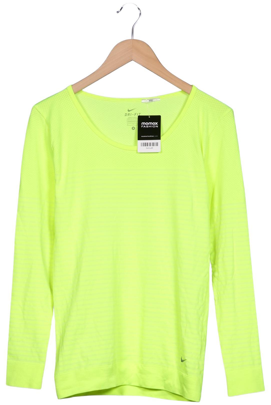 

Nike Damen Langarmshirt, neon, Gr. 36