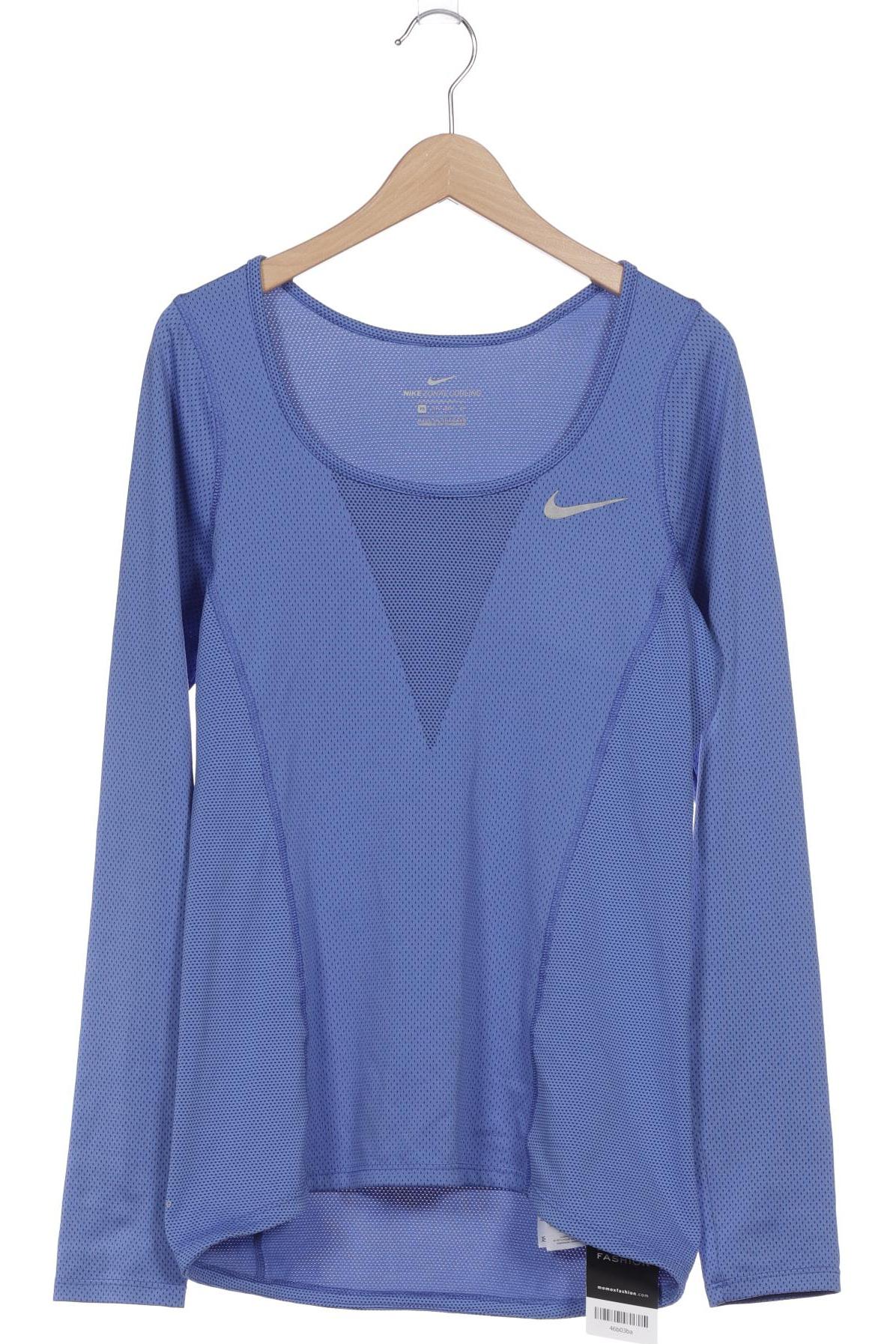 

Nike Damen Langarmshirt, blau, Gr. 34