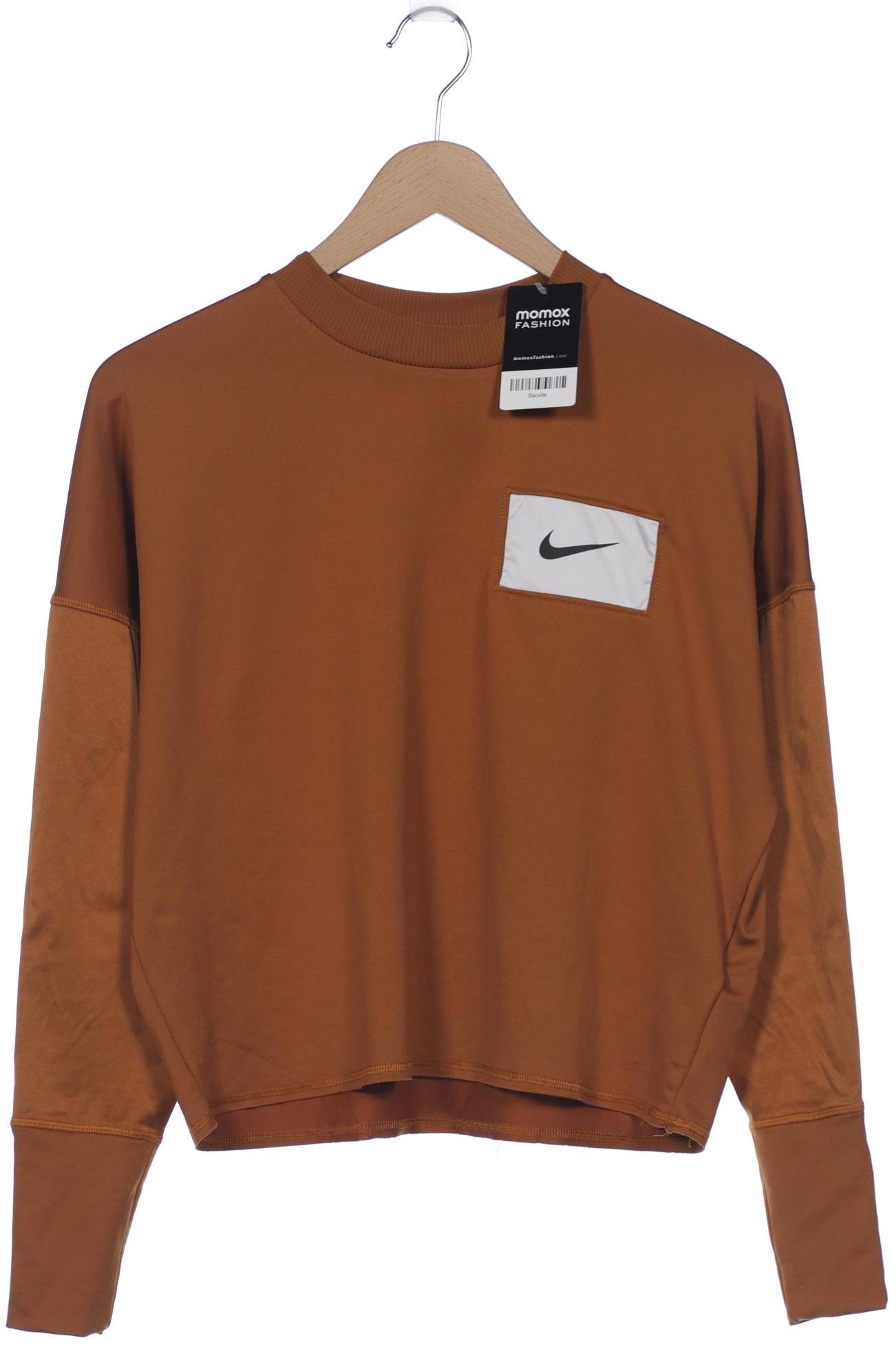 

Nike Damen Langarmshirt, orange, Gr. 36